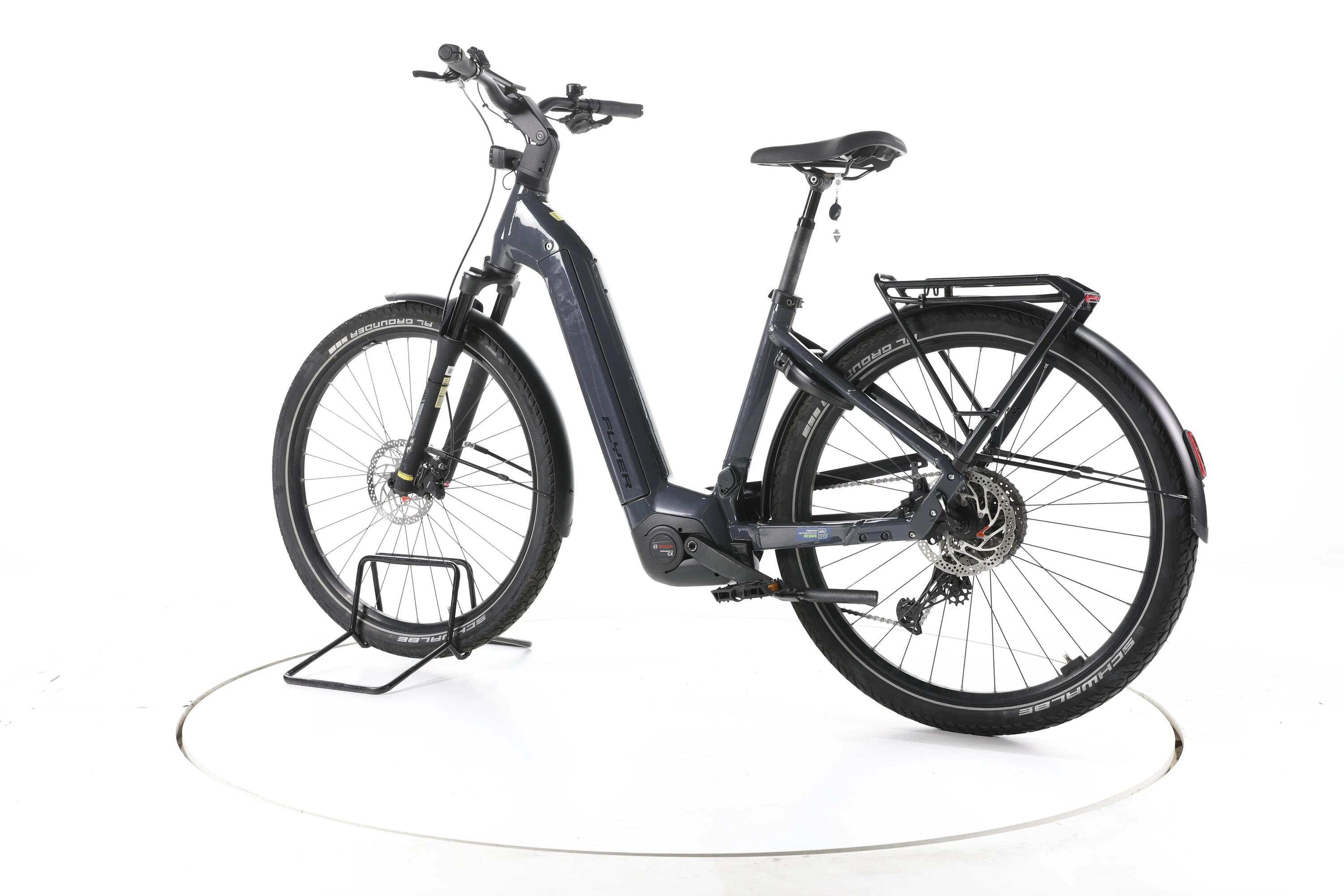Second Life - FLYER Gotour 7.10 Trekking E-Bike Niska rama - Stan dobry 7/7