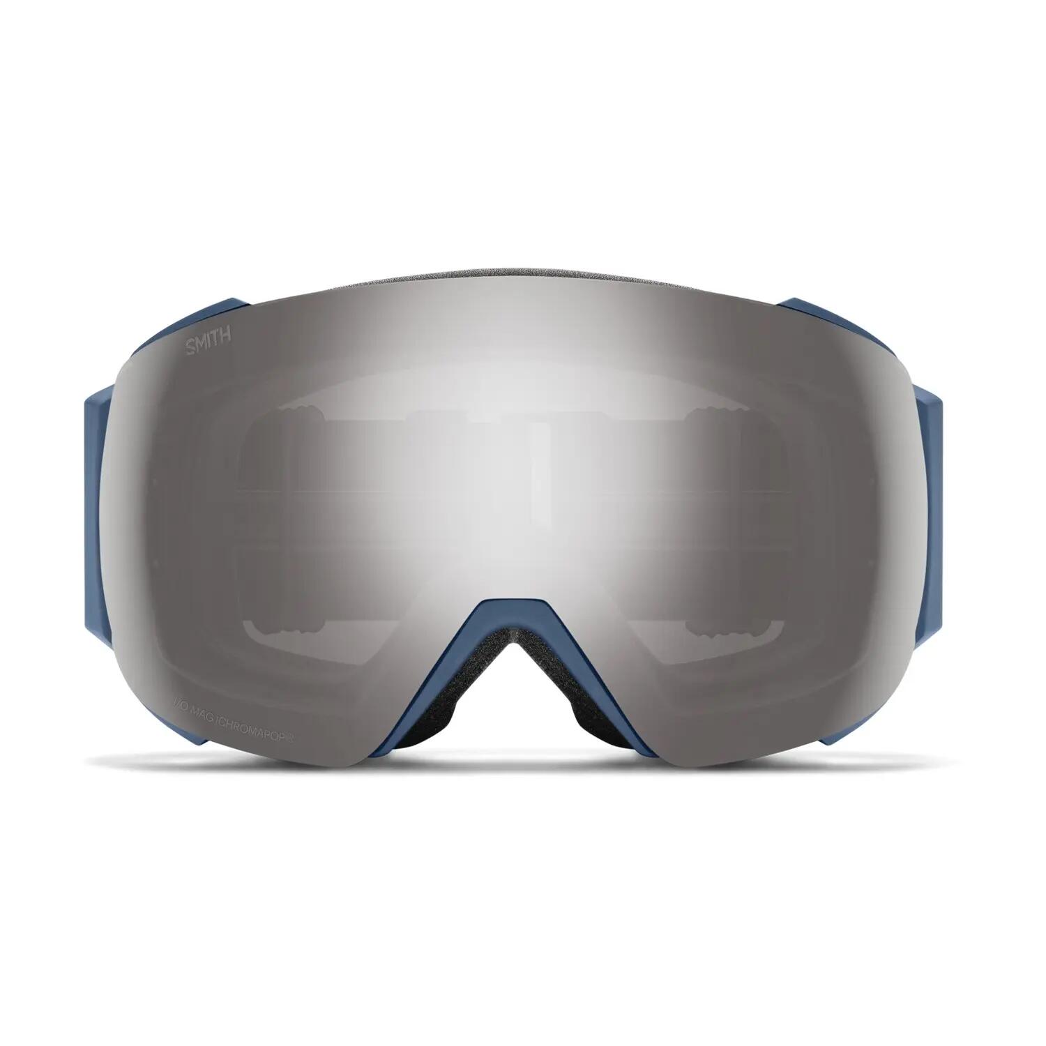 Masque de ski Smith I/O MAG Future Grey Warm Steel ChromaPop Sun Platinum Homme 3/4