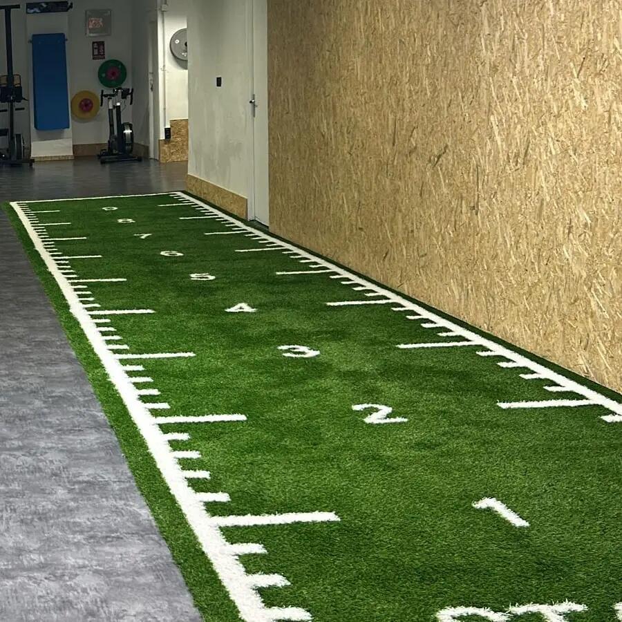 Relva artificial numerada pista de trenó 2 x 10 m verde 3/3