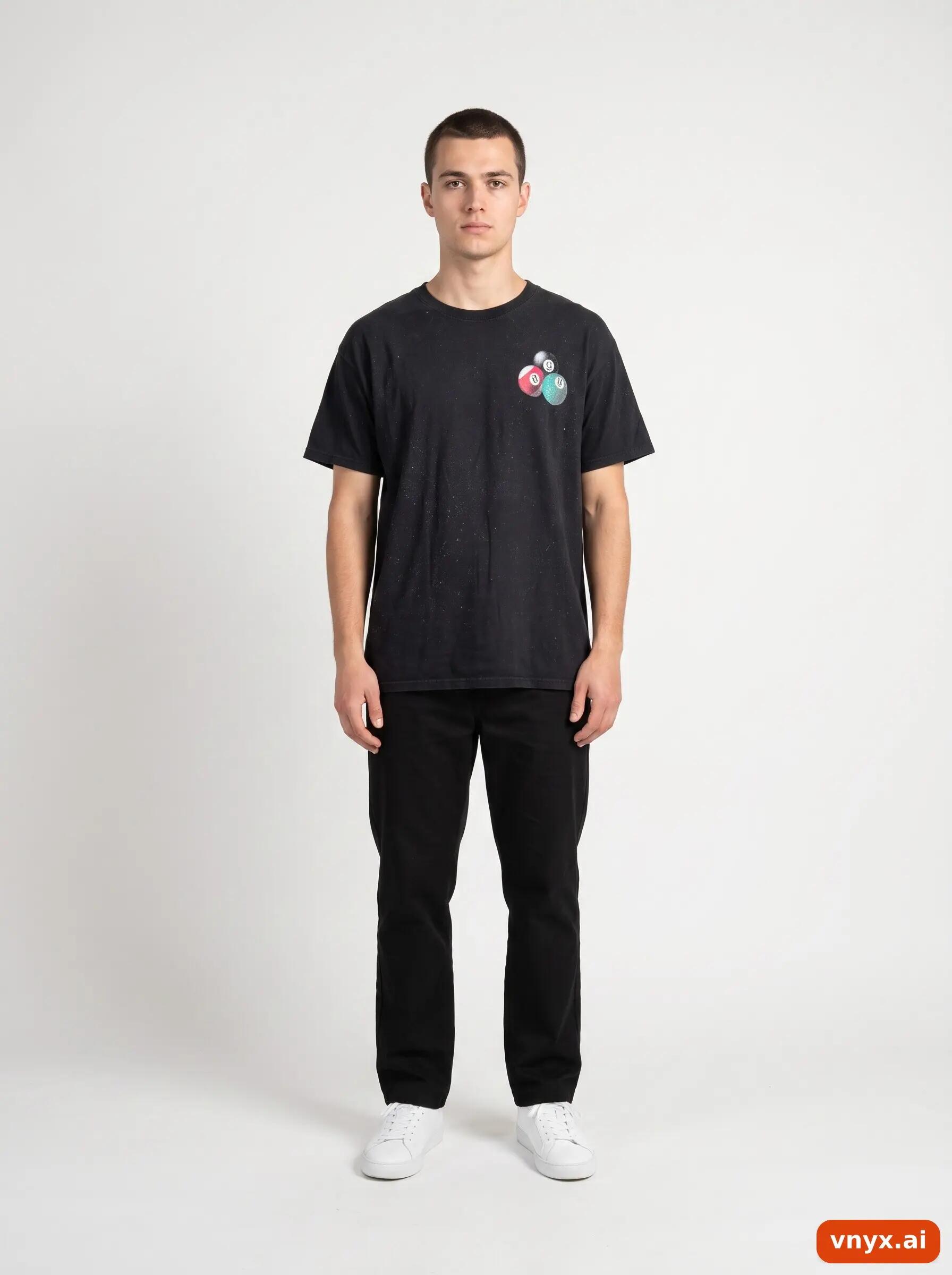 Second Life - Vintage HUF Black T-Shirt Men XL 3/6