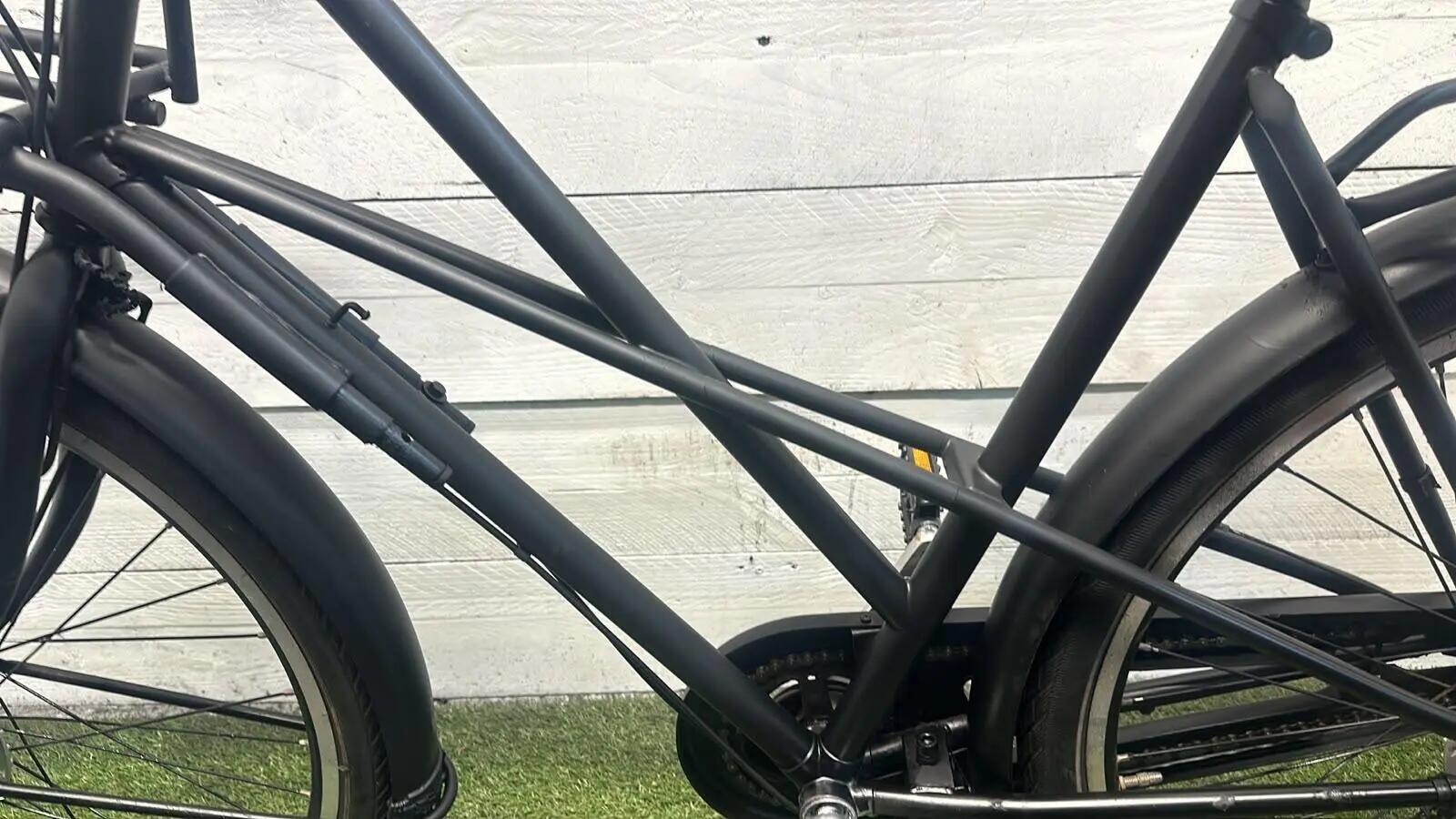 Second Life - Gereviseerd Azor transport stadsfiets bike, zwart 4/4