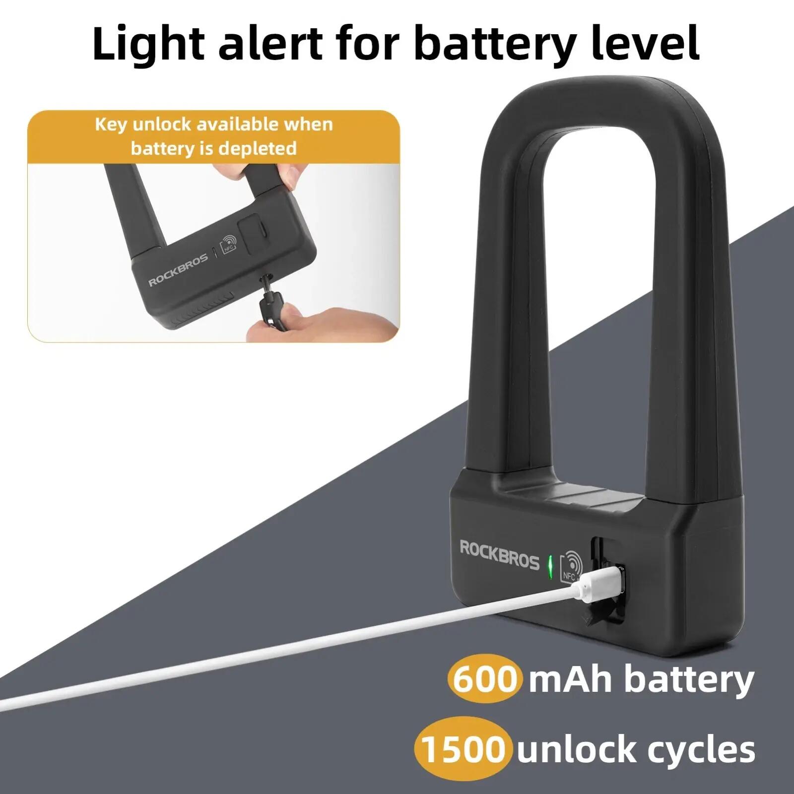Set NFC U-Schloss Smart + 16-in-1 Fahrrad Multitool 6/10