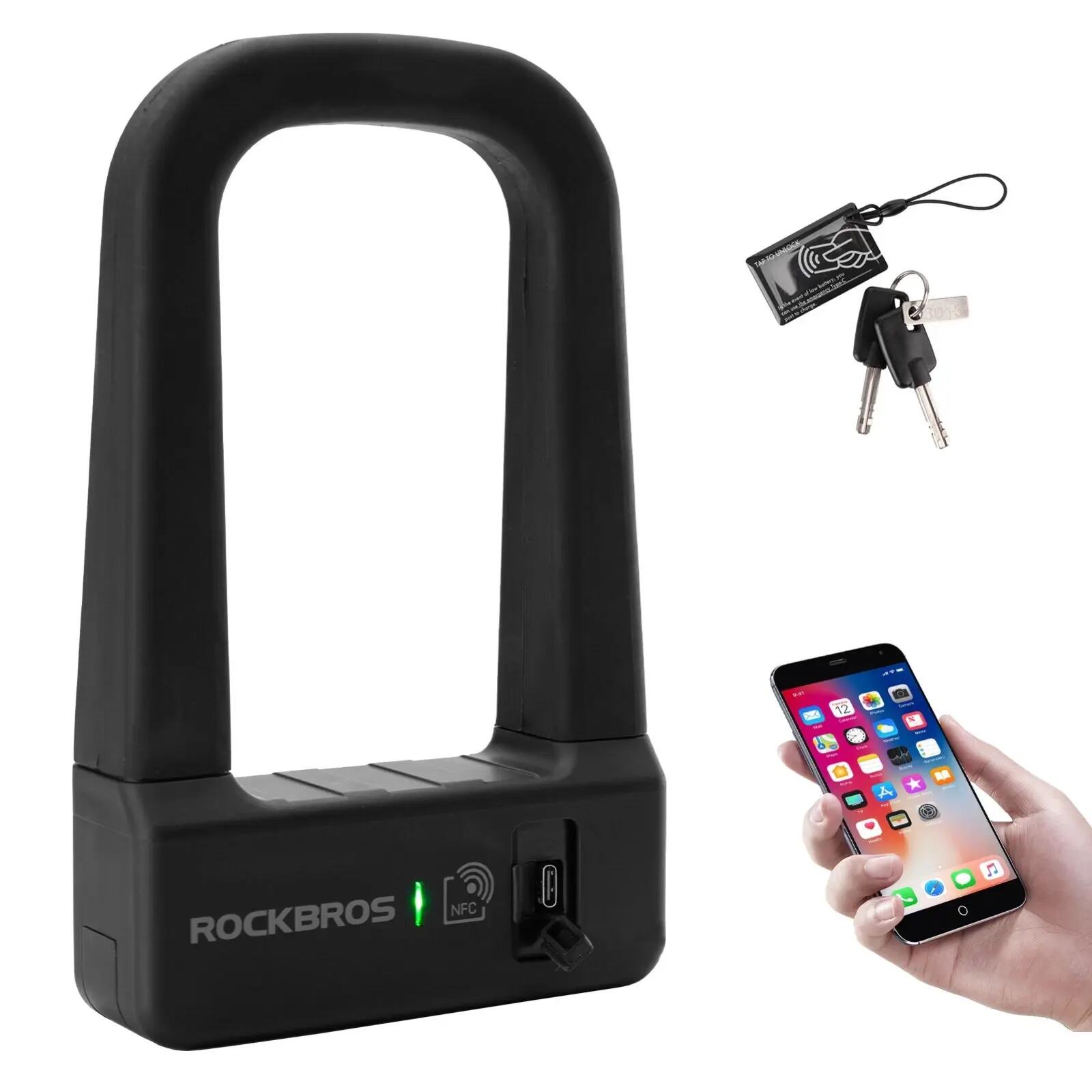 Set NFC U-Schloss Smart + 16-in-1 Fahrrad Multitool 2/10