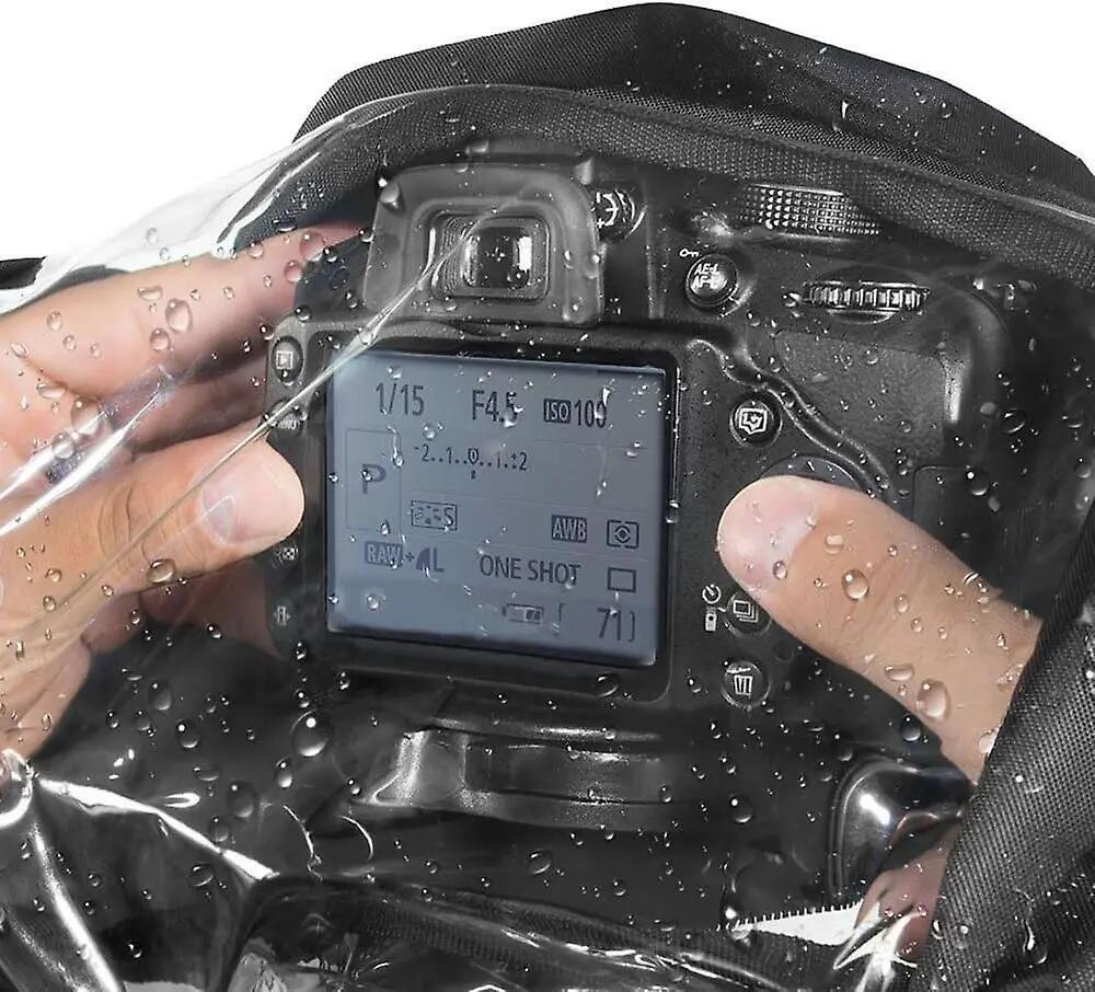 Housse de pluie imperméable nylon pour Canon, Nikon, Sony, Pentax 2/5