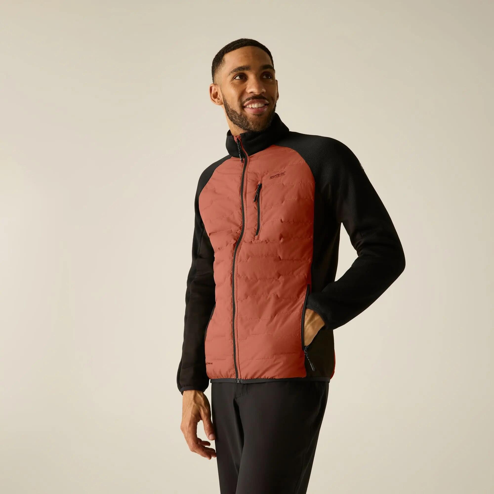 Outdoor Jacken  - REGATTA Cyrus Hybrid - Burnt Henna/Black 6/7