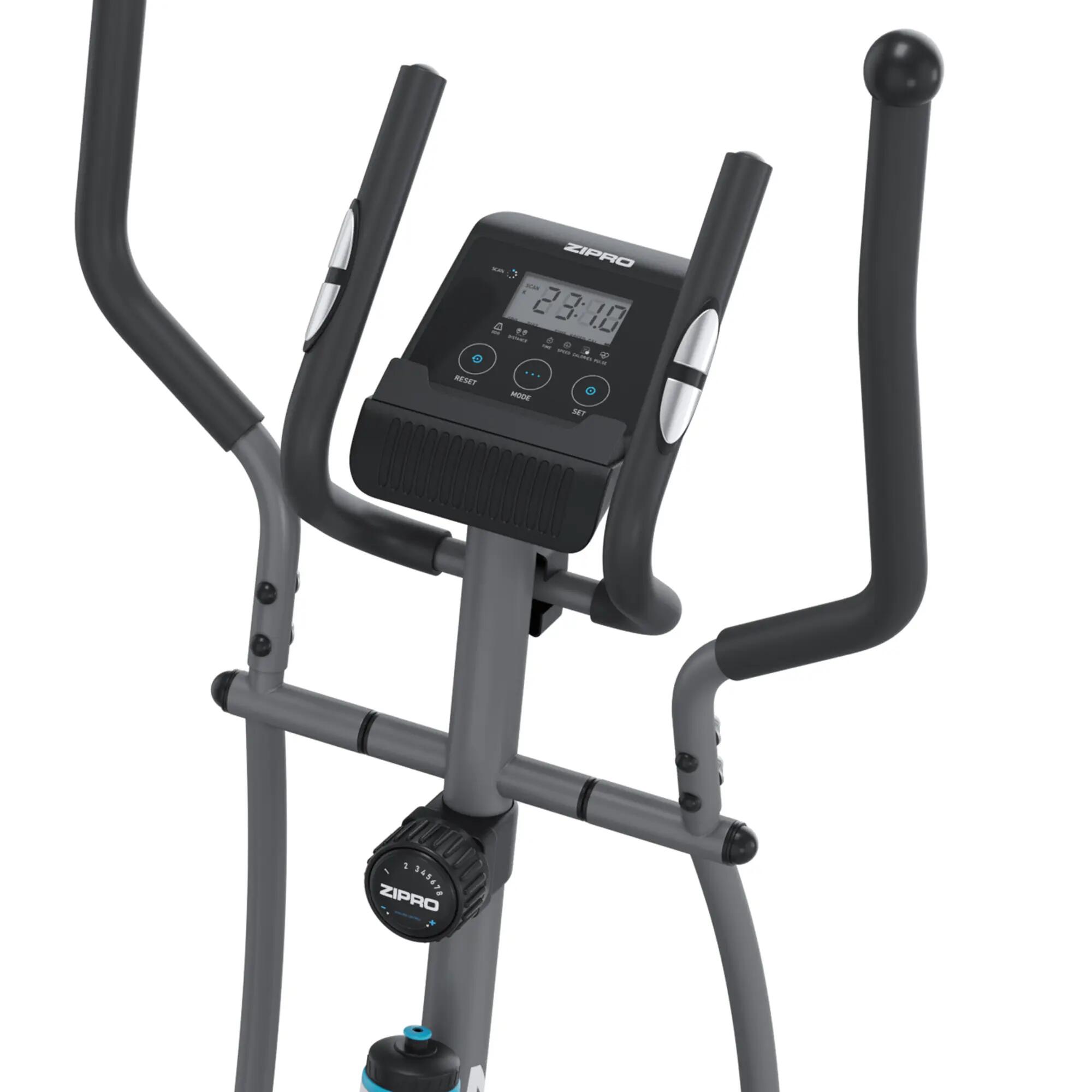 Crosstrainer Zipro Shox 7 kg vliegwiel voor fitness en cardio 11/14