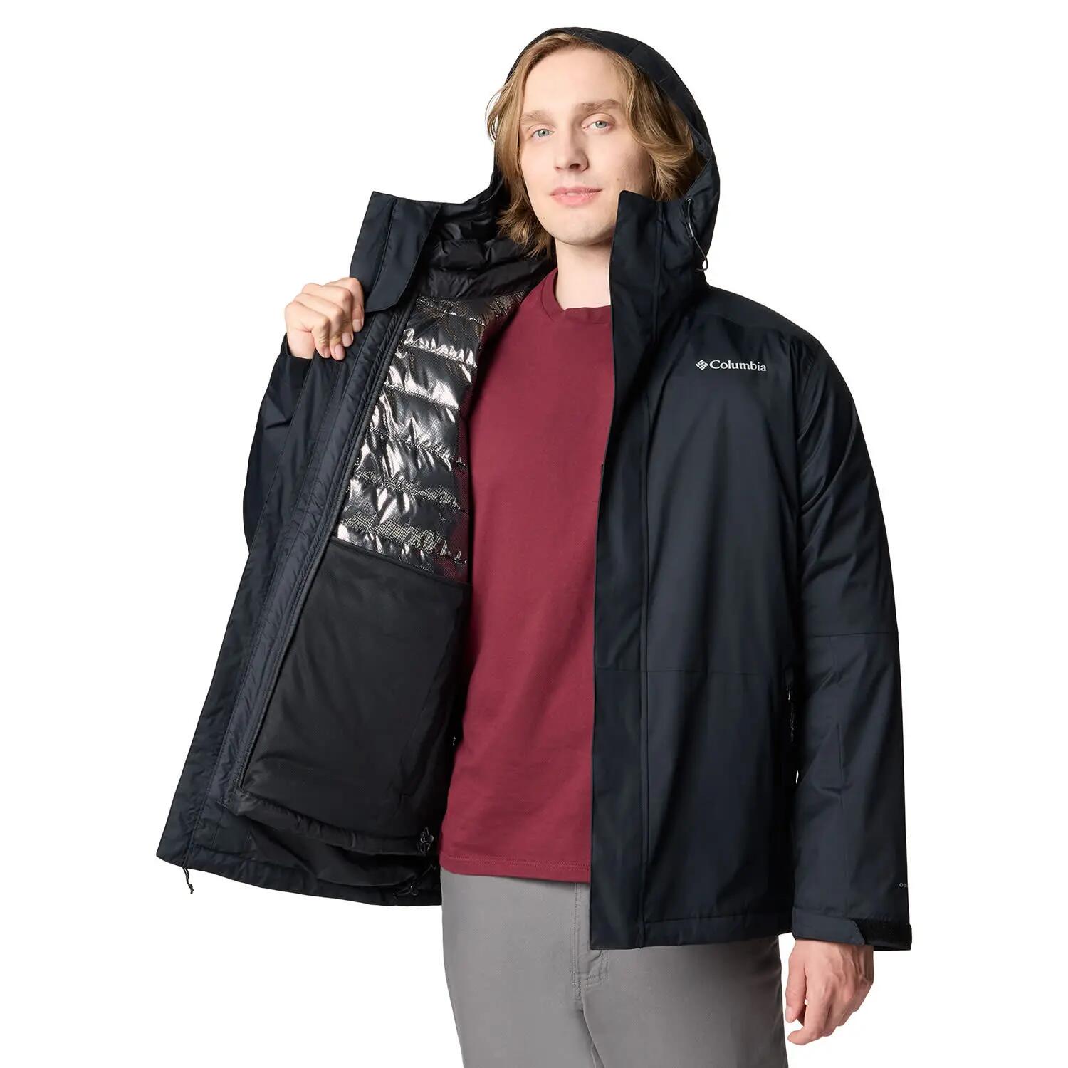 Kurtka 3w1 Columbia Point Park Interchange Jacket - black XL 6/7