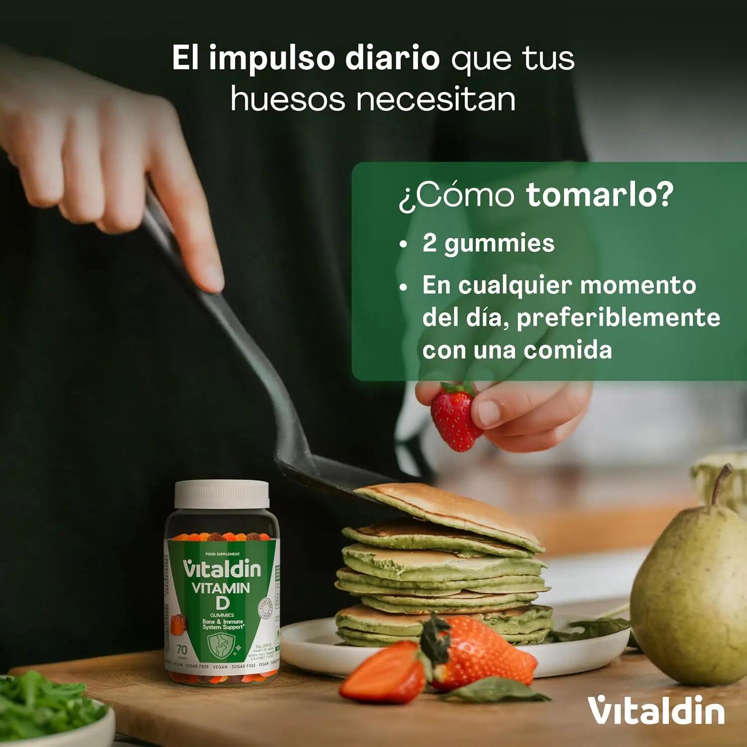 Gominolas de Vitamina D sin azúcar 5/8