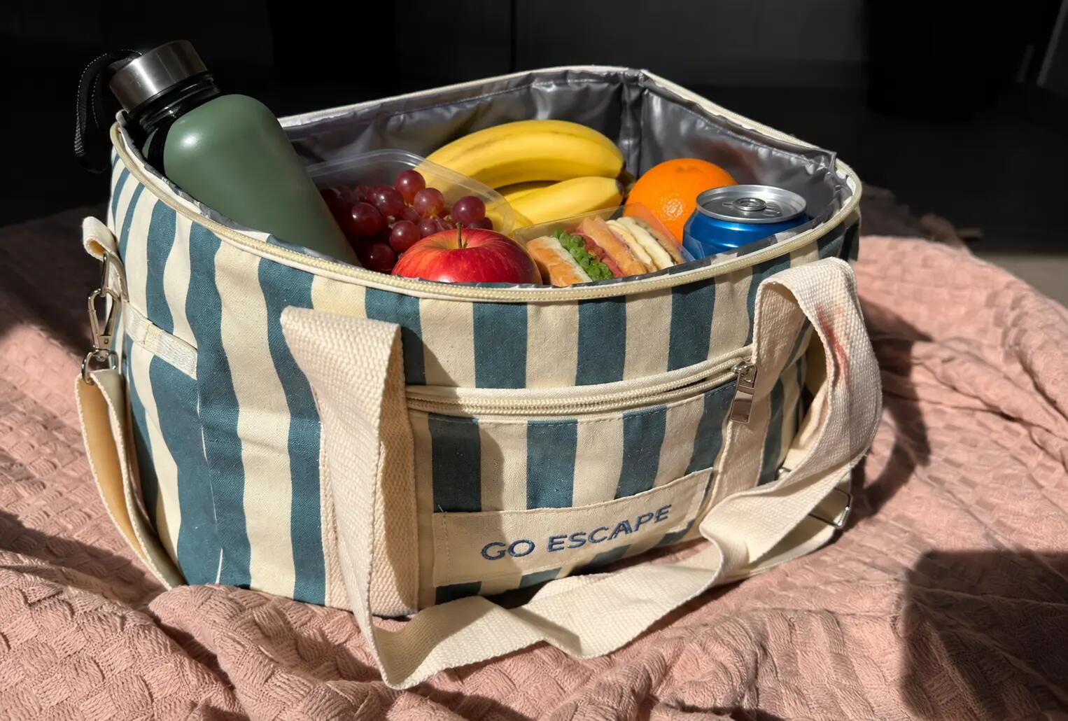 Bolsa nevera - Camping - 14 L, plegable - GO ESCAPE - Azul 2/5