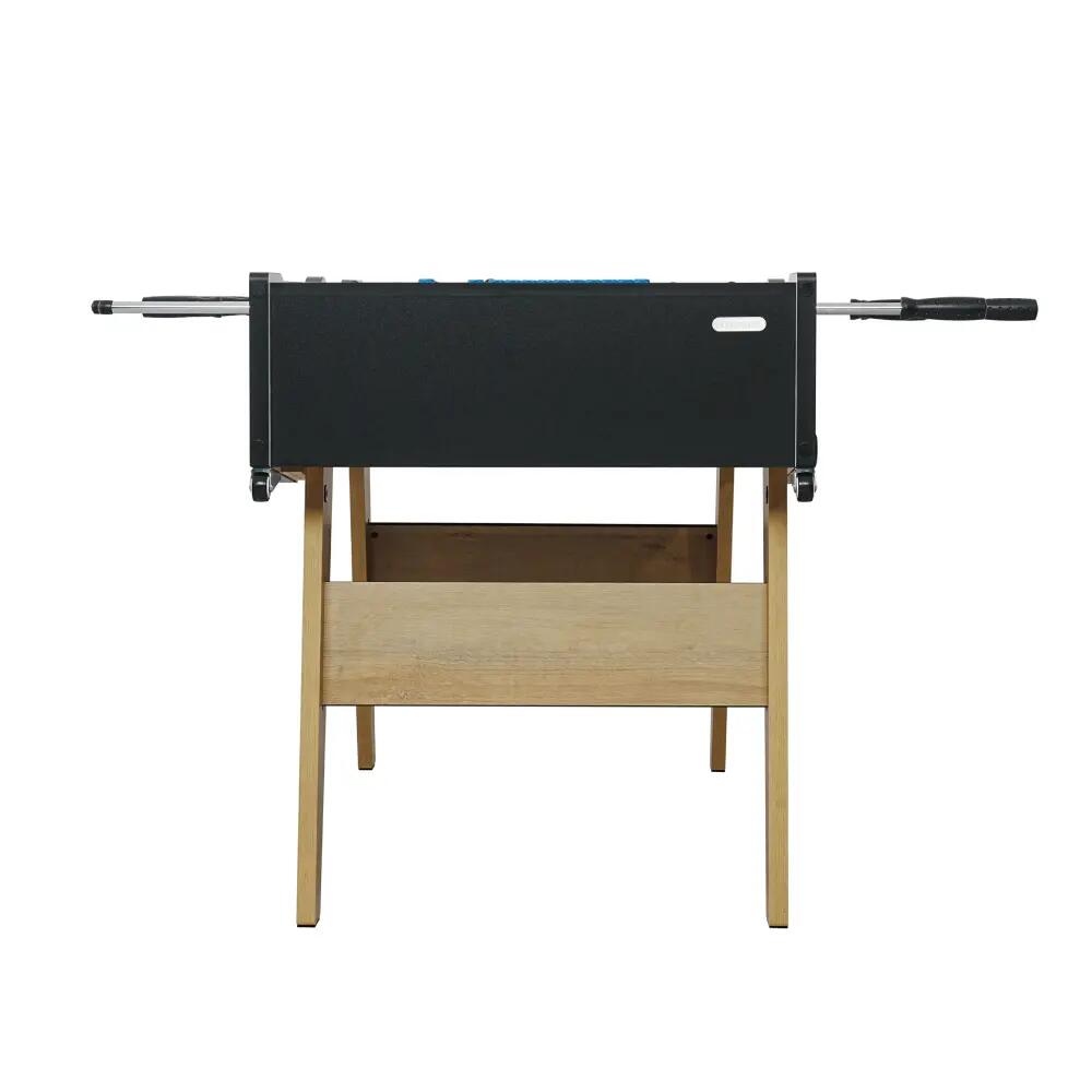 Futbolín plegable con ruedas 142 cm, MDF 18 mm, 22 jugadores 12/14