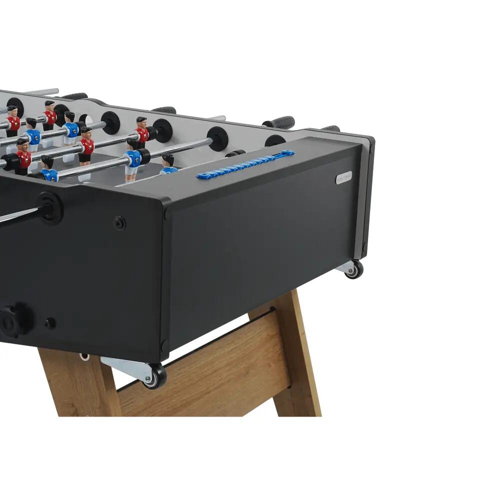 Futbolín plegable con ruedas 142 cm, MDF 18 mm, 22 jugadores 11/14