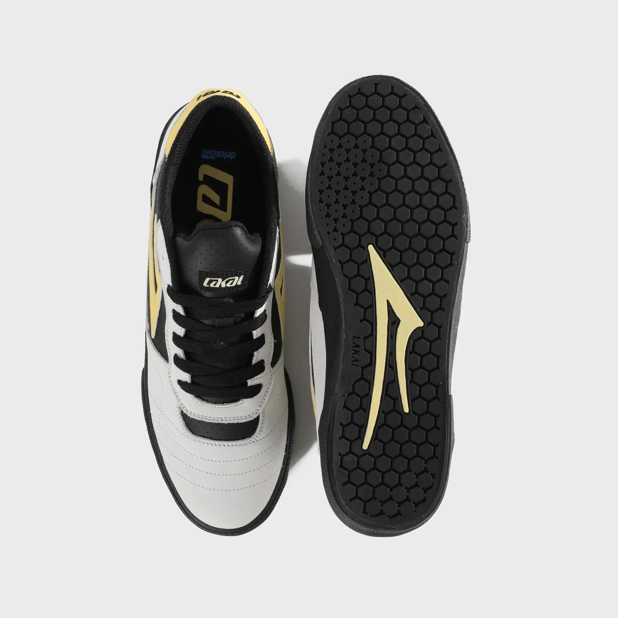 Zapatillas de skate Lakai Cambridge Blanco Banana 3/5