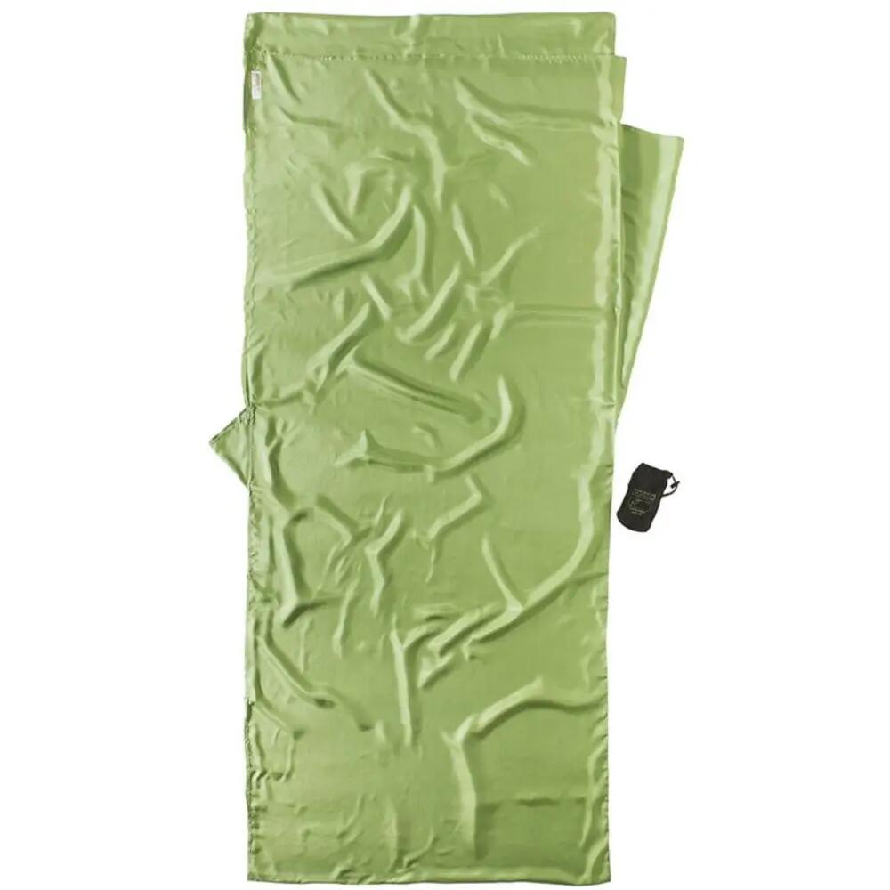 Cocoon TravelSheet Seide Insect Shield Hüttenschlafsack - Grün 2/2