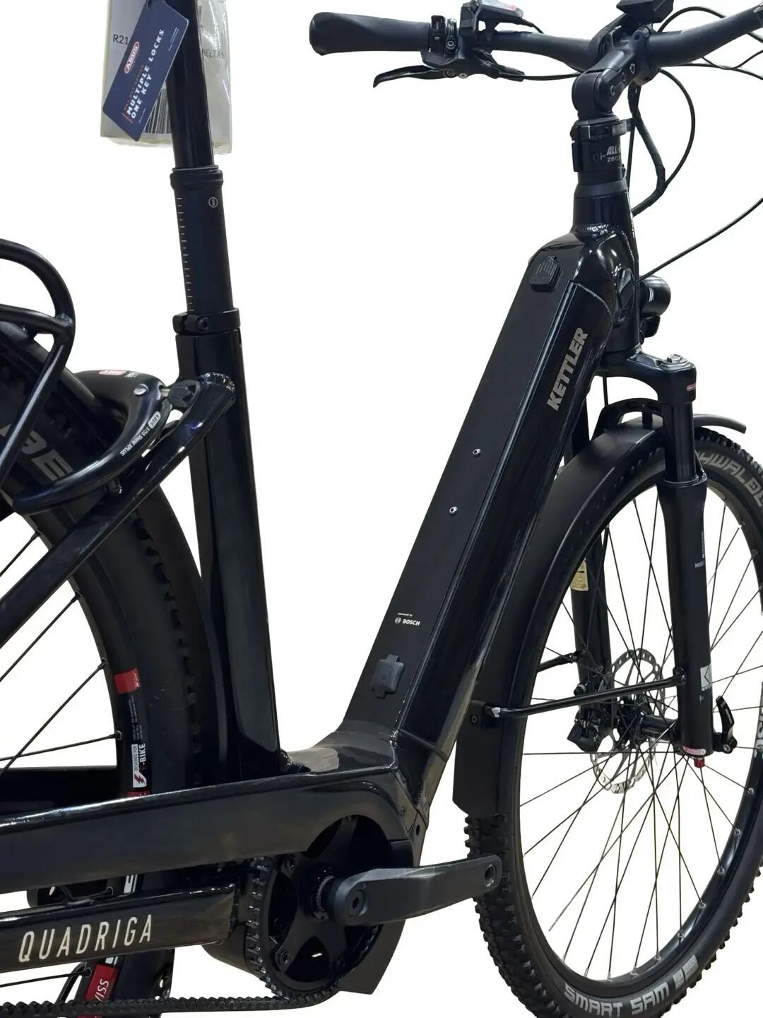 Refurbished - E-Bike Kettler Quadriga PRO Belt Automatic - Zeer goed 11/12