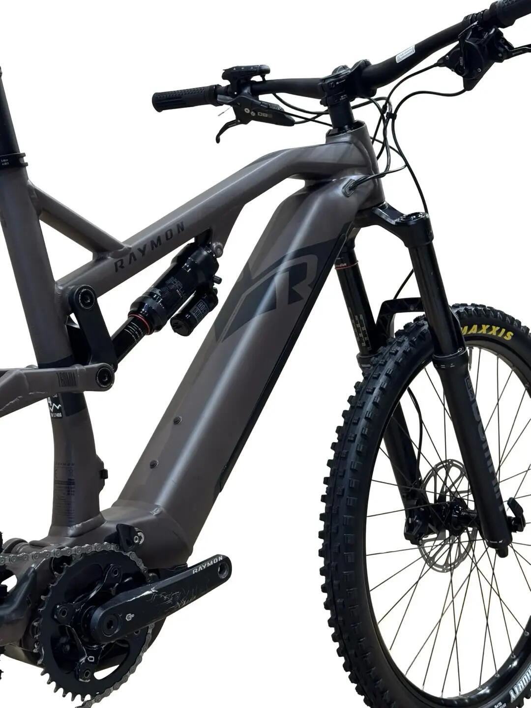 Ricondizionata - E-Mountain bike Raymon TrailRay 160E 9.0 - Stato eccellente 9/12