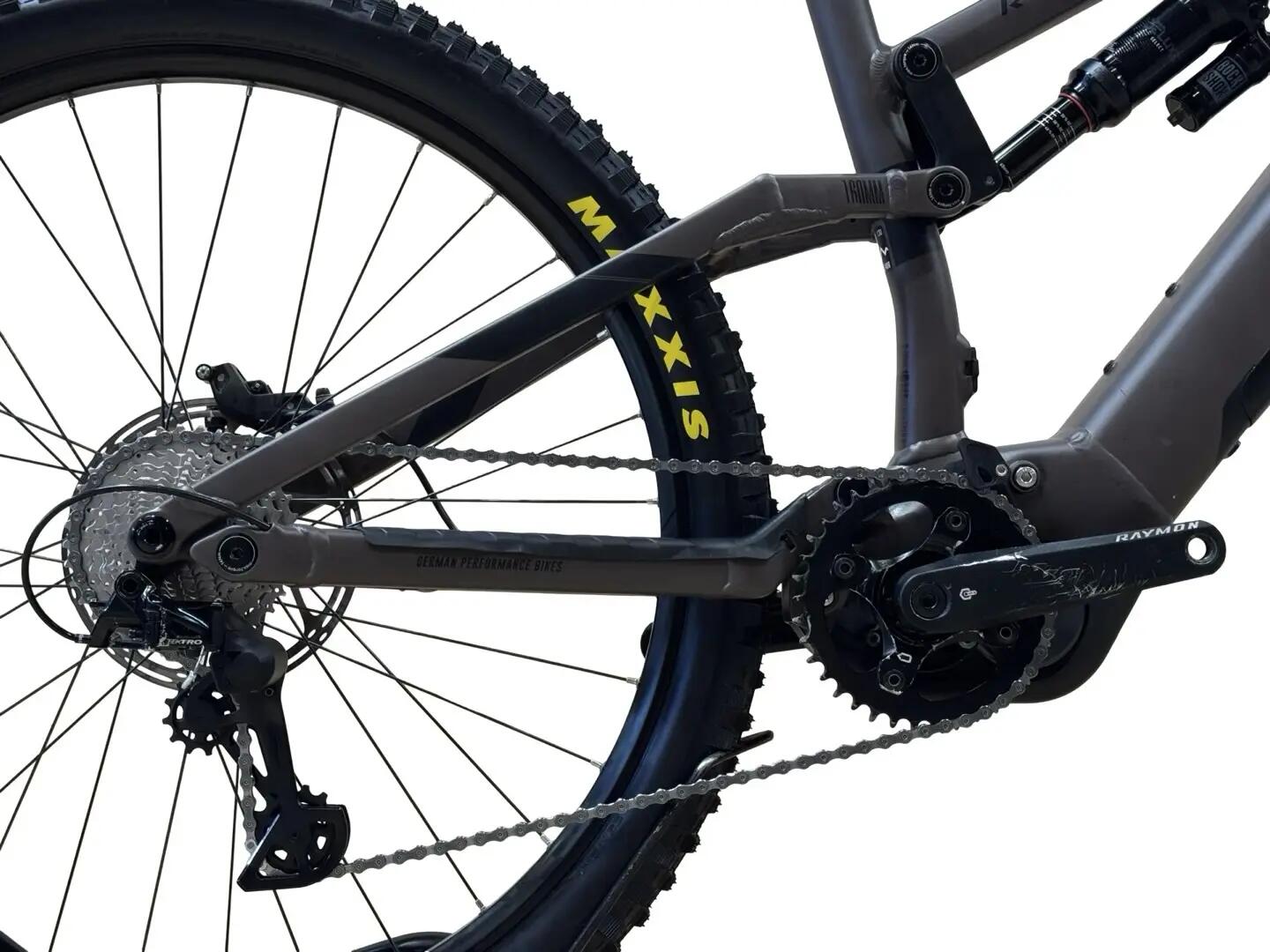 Ricondizionata - E-Mountain bike Raymon TrailRay 160E 9.0 - Stato eccellente 10/12
