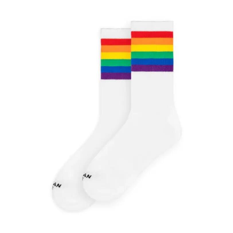 Calze American Socks Rainbow Pride mid high 2/8