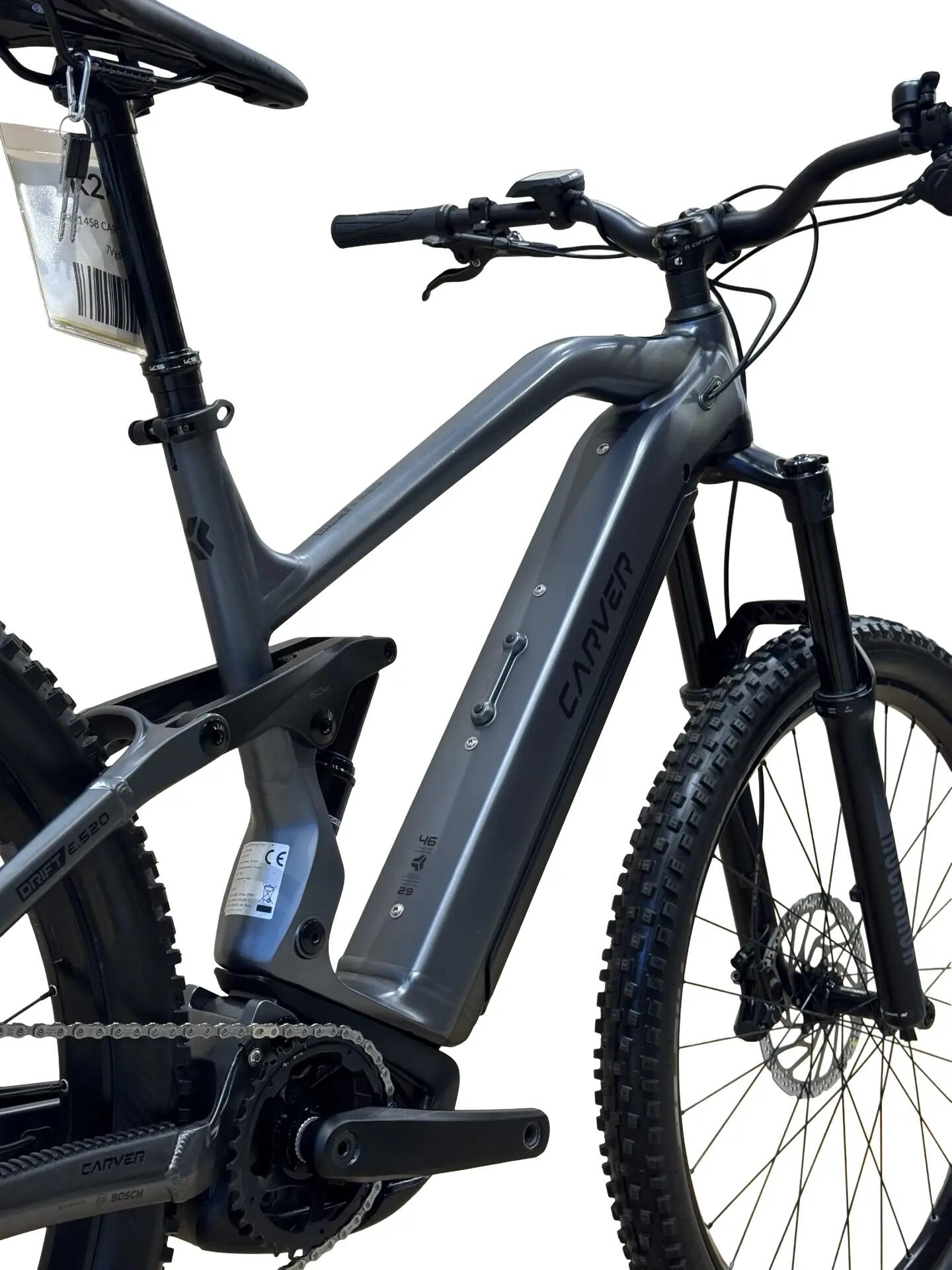 Reconditionné - VTT électrique Carver Drift E.520 XT - comme neuf 9/12