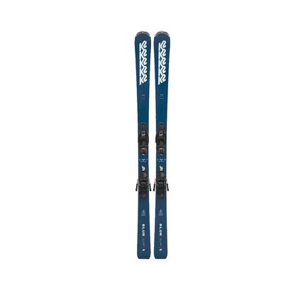 Pack Ski Blur Jr + Fixations 7.0 Fdt Jr Garçon