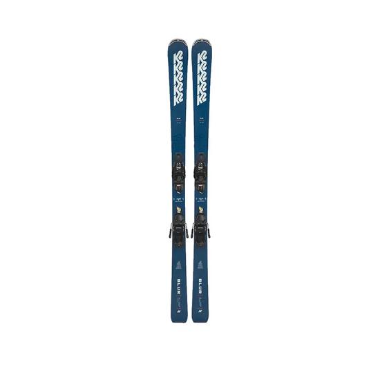 Pack Ski Blur Jr + Fixations 7.0 Fdt Jr Garçon