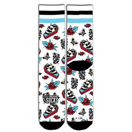 Grave Bloom - Socken für Laufen, Radfahren und Fitness