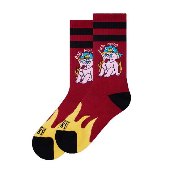 Bad Mood - Lustige Streetwear Socken