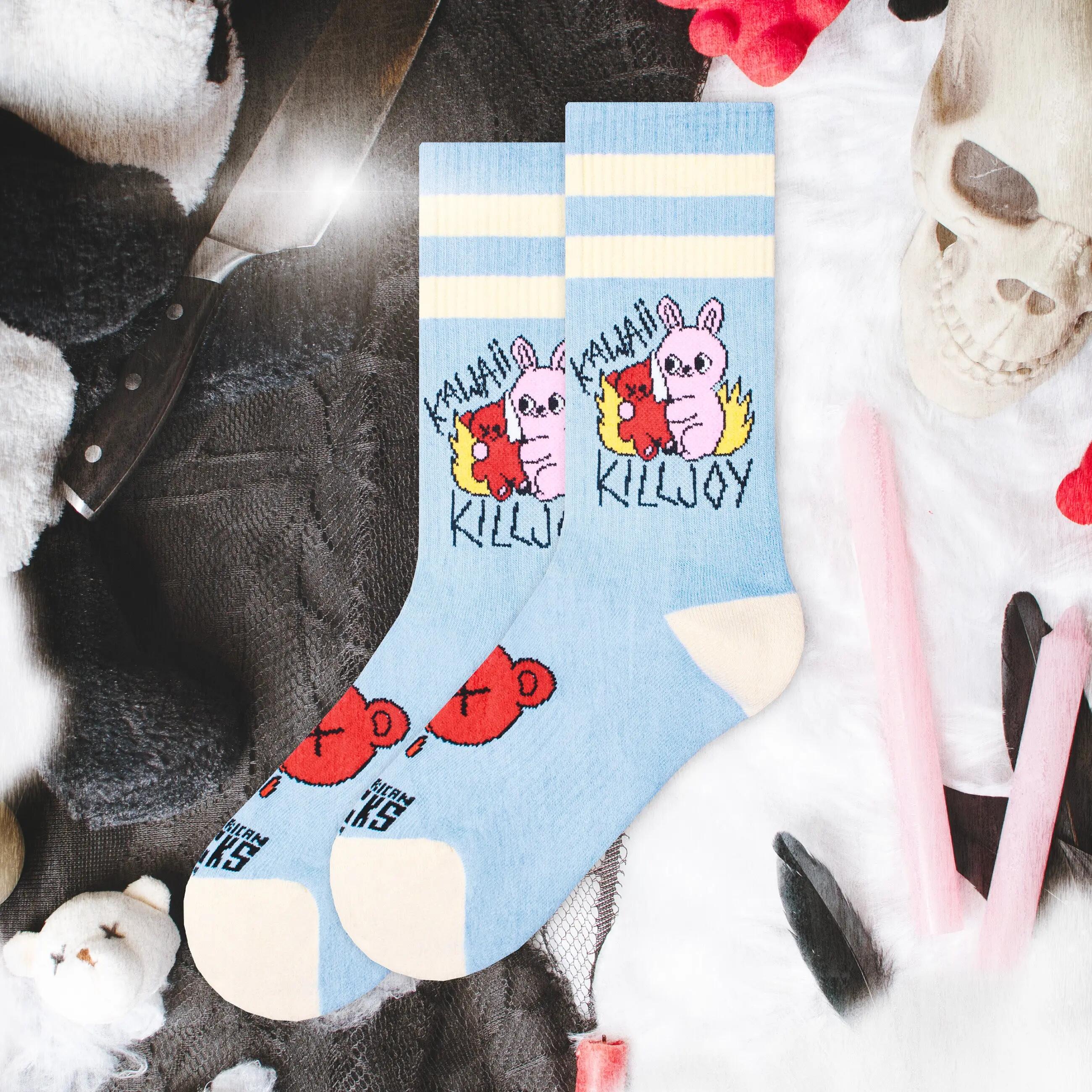 Killjoy - Chaussettes fun streetwear 7/8