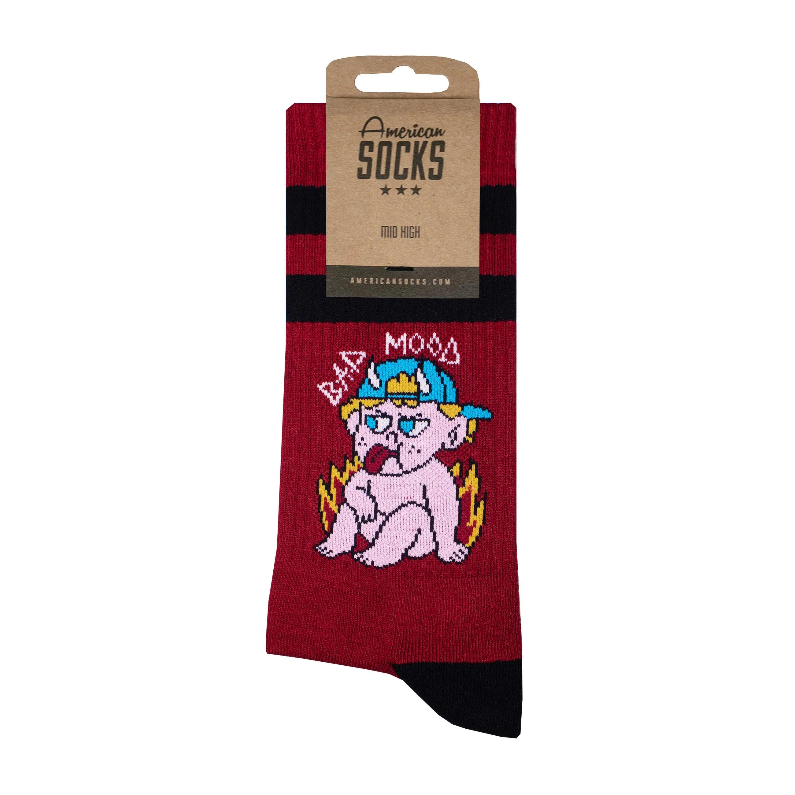 Bad Mood - Lustige Streetwear Socken 2/6