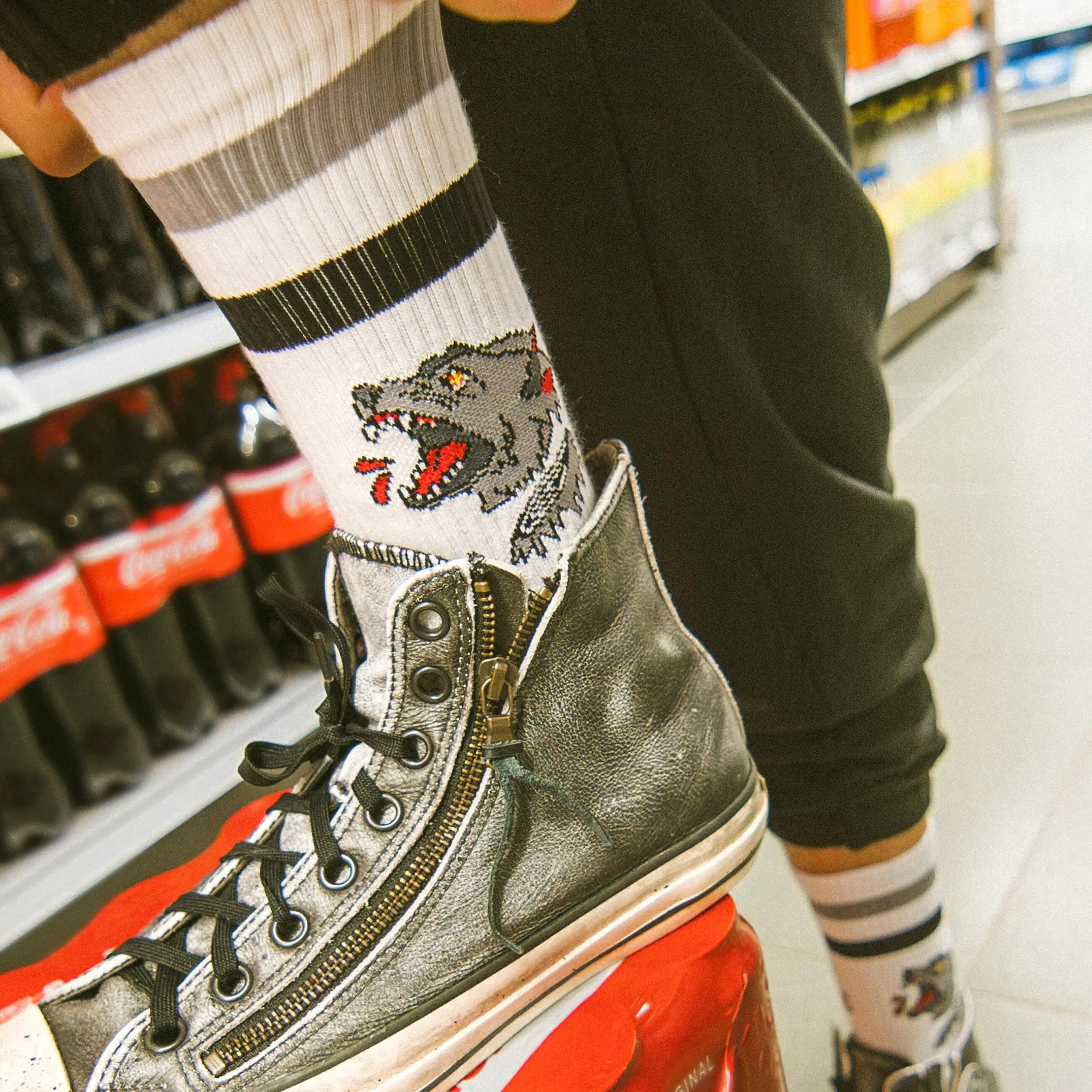 Cerberus - Calze divertenti streetwear 6/6