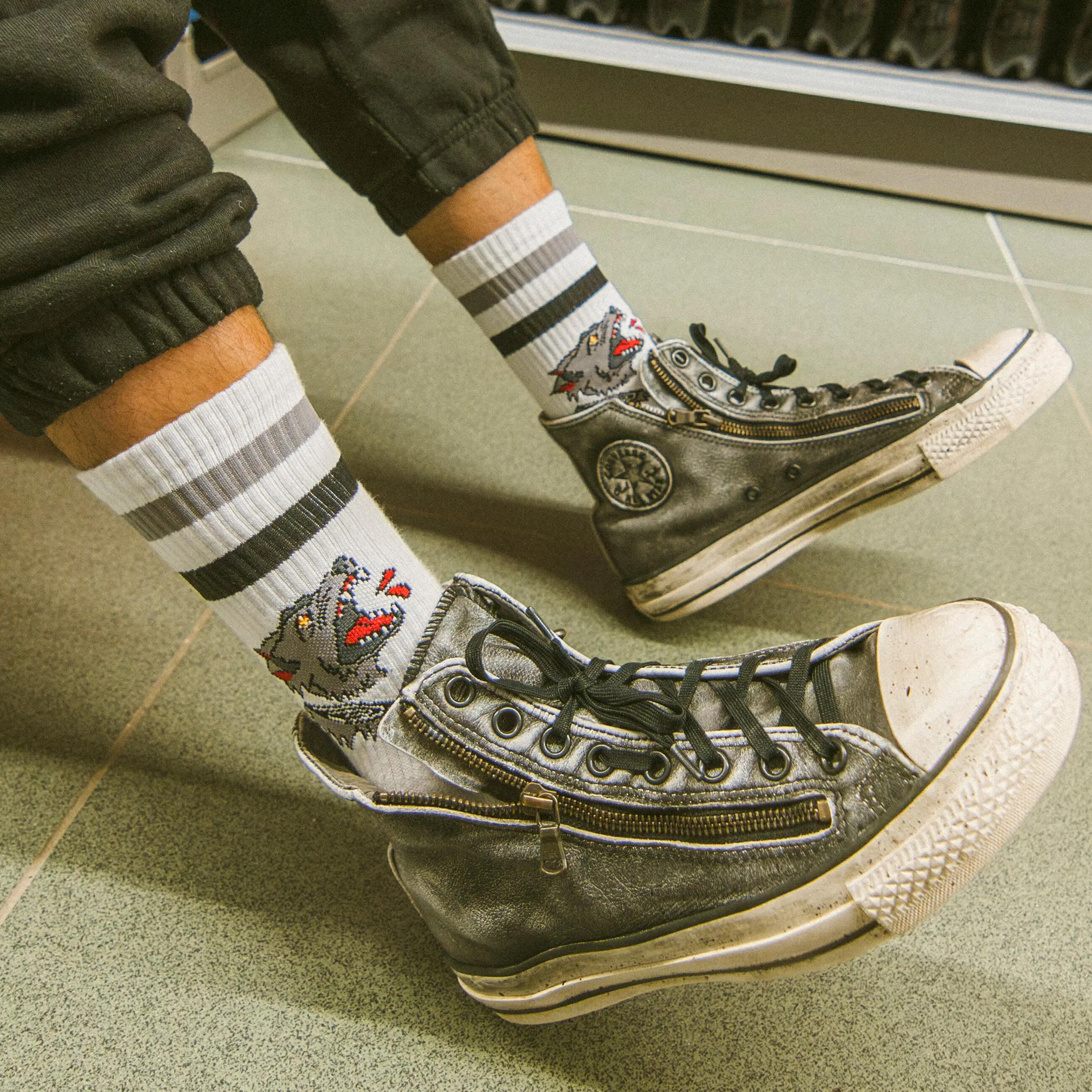 Cerberus - Calze divertenti streetwear 5/6