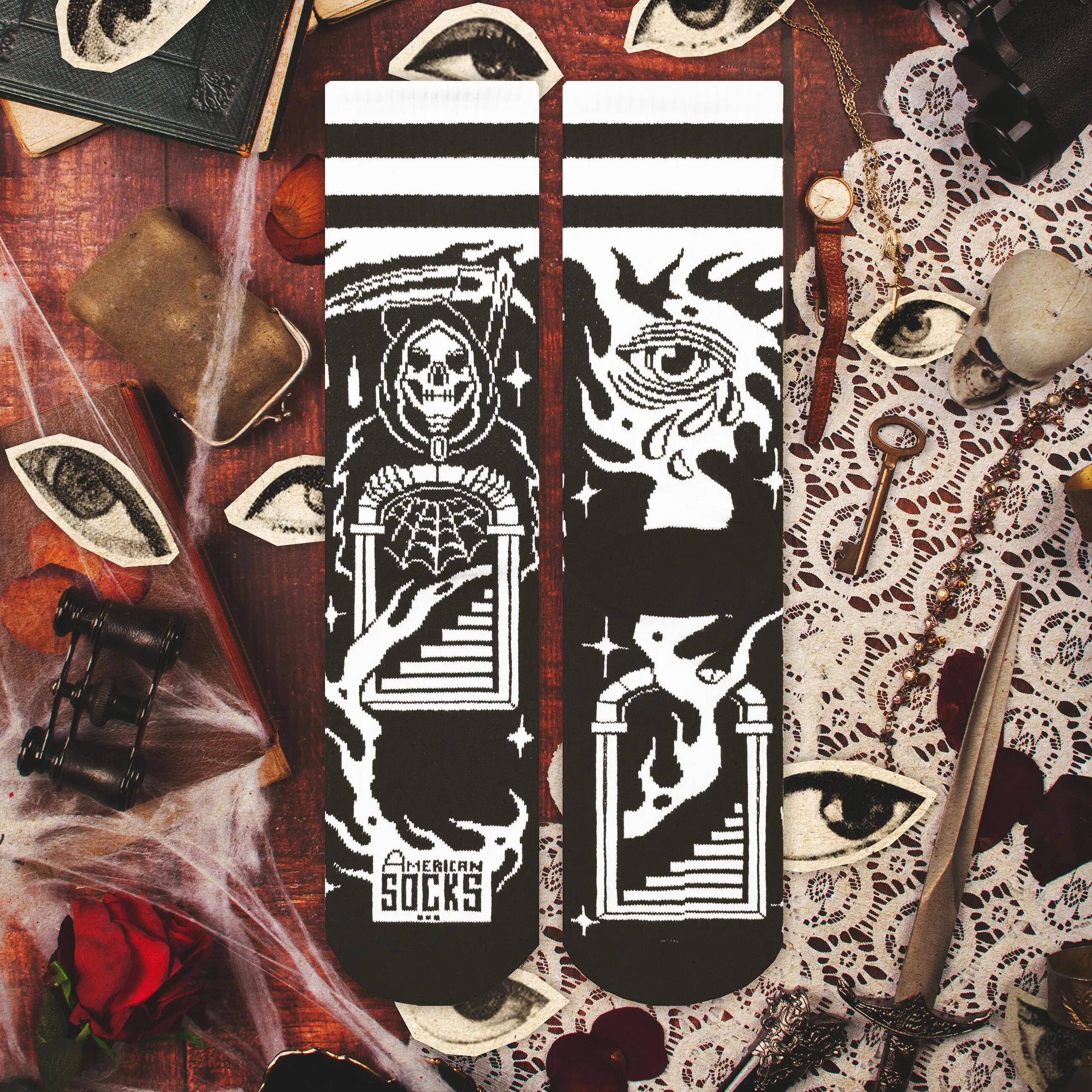 Death's Door - Calze divertenti streetwear 7/8