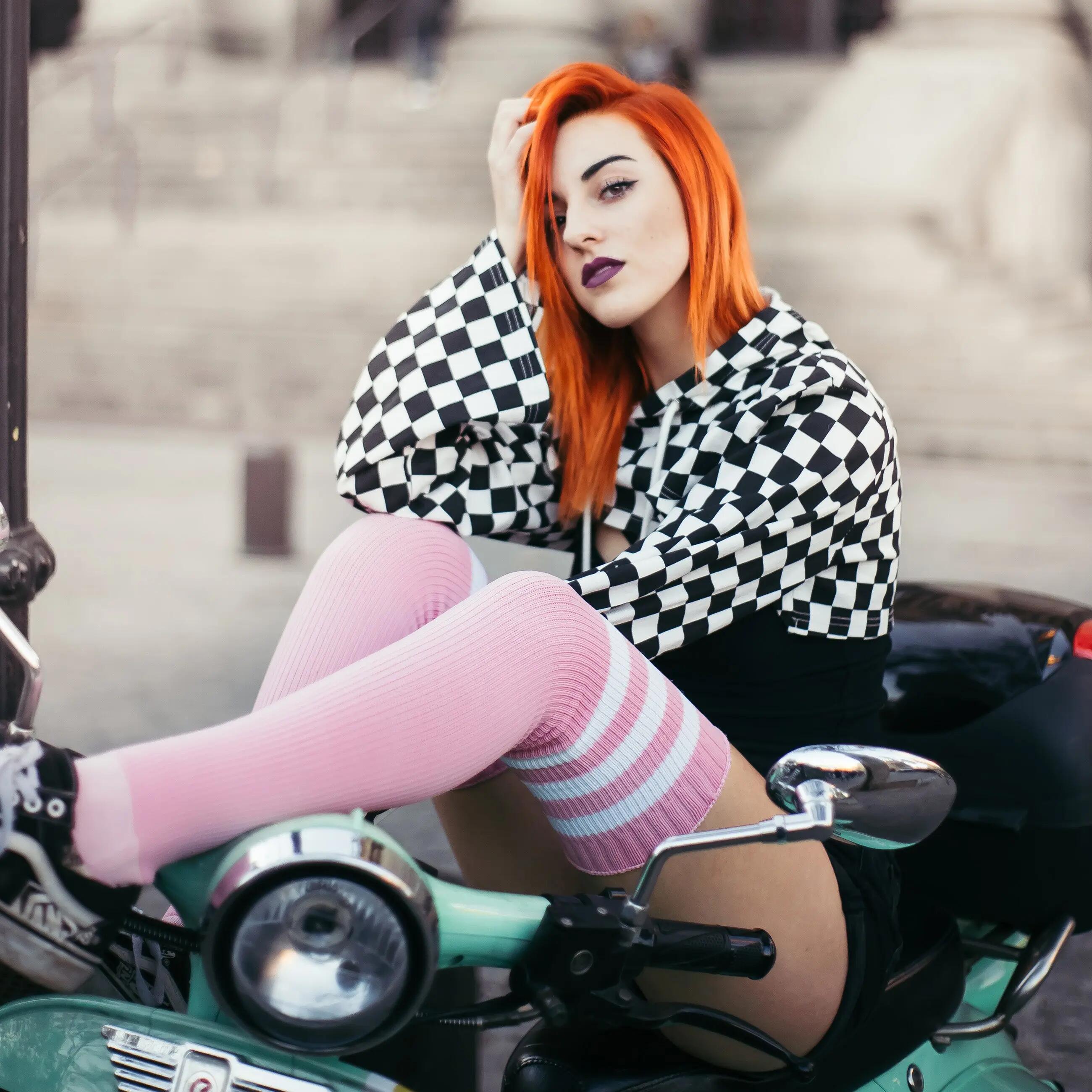 Bubblegum - Chaussettes au-dessus du genou 5/6