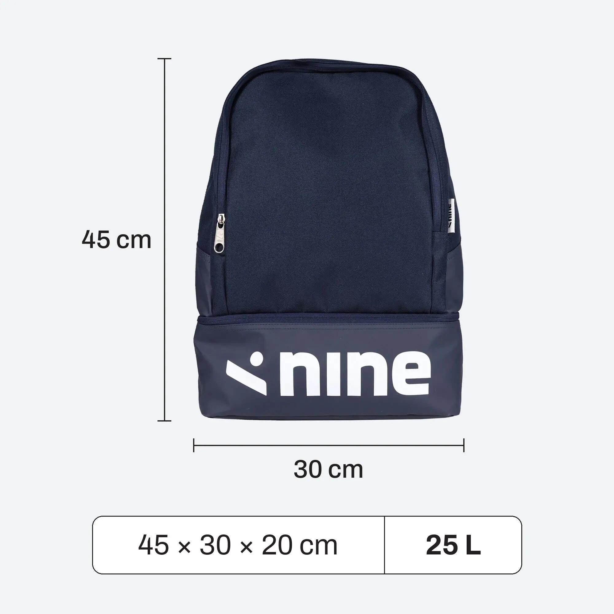 Sac à dos de sport volley avec compartiment chaussures 25 L DECK 2 bleu marine 7/7