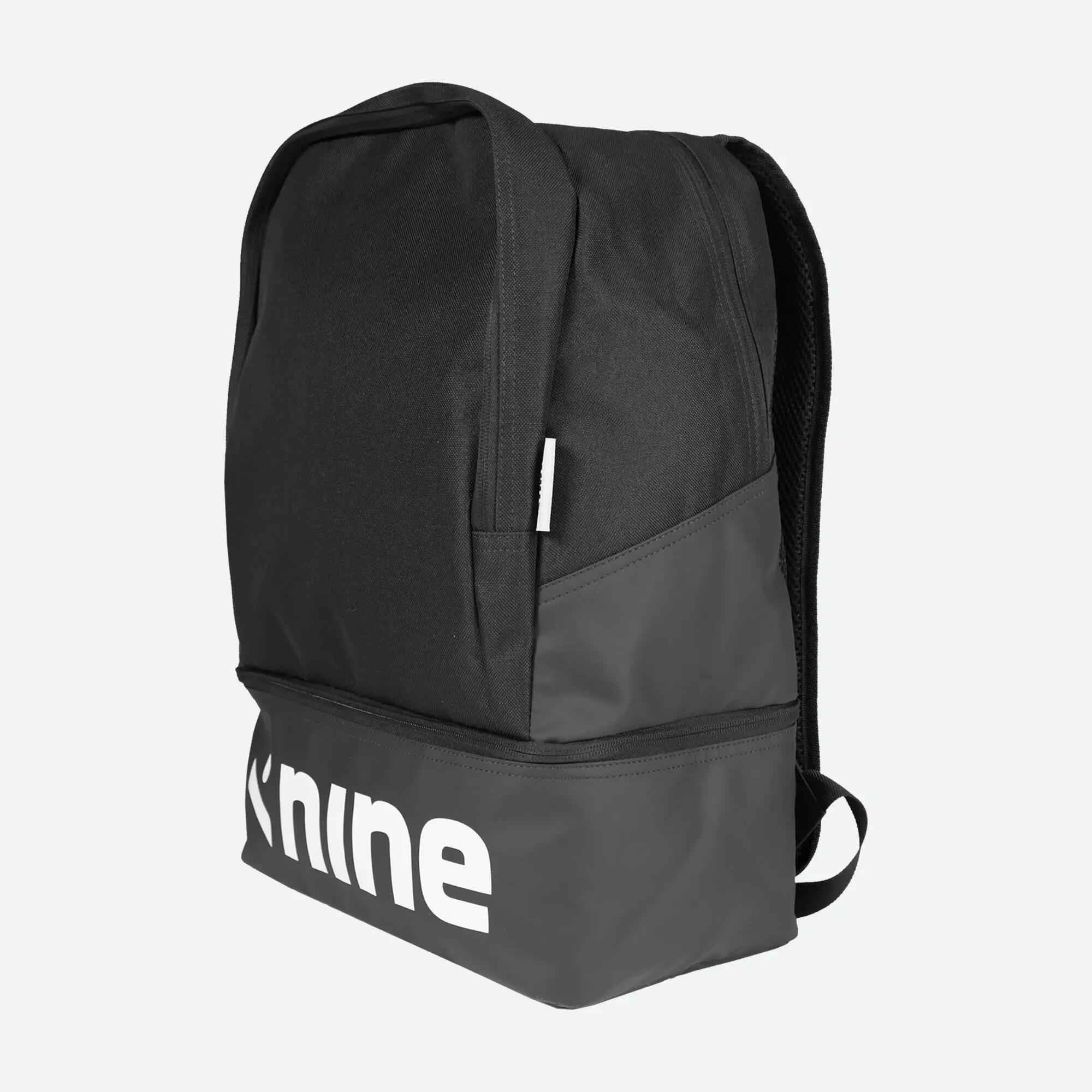 Mochila de voleibol e ginásio com compartimento para calçado DECK 2 preta 4/7
