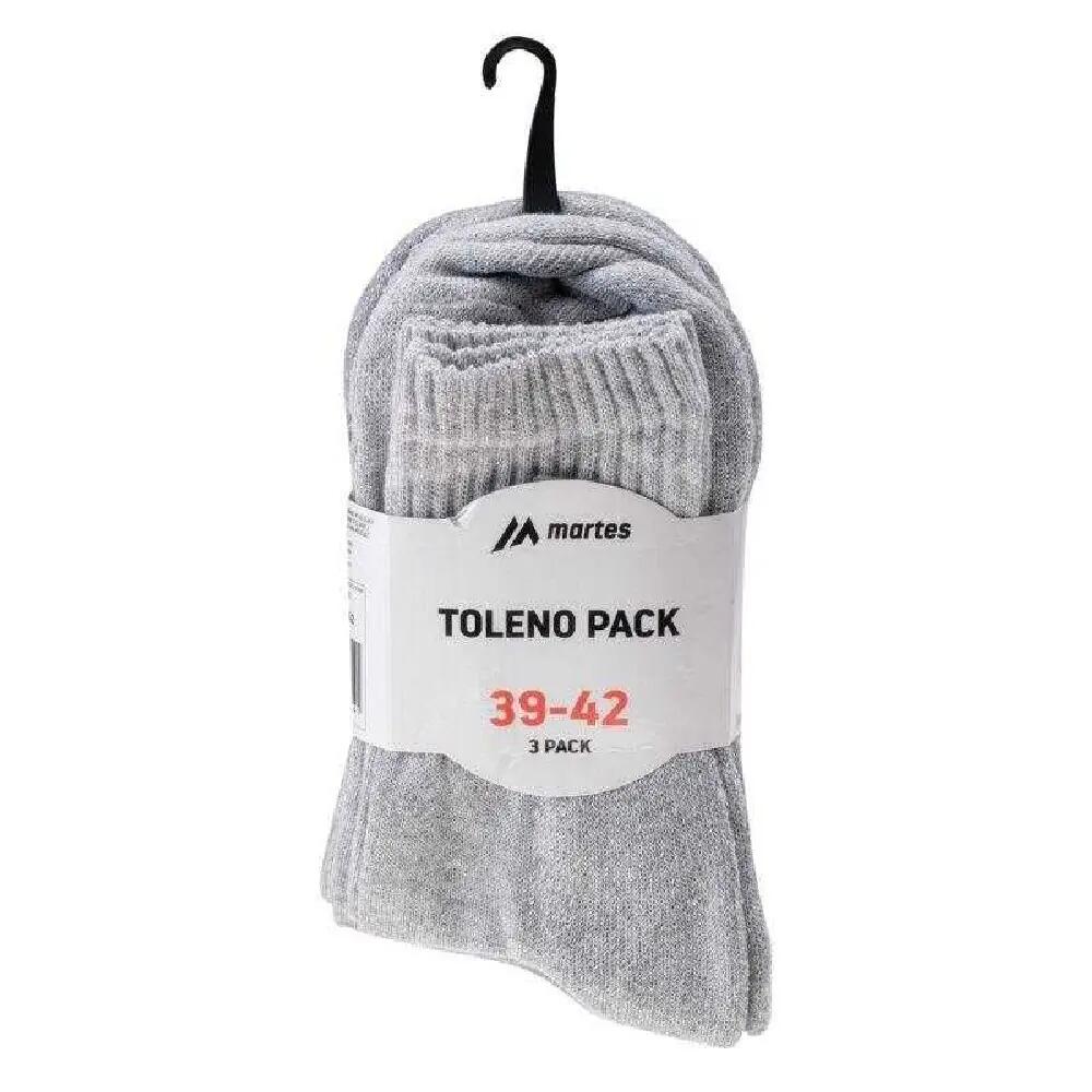 Unisex felnőtt Toleno logós bokazokni (3 darabos csomag) 2/3