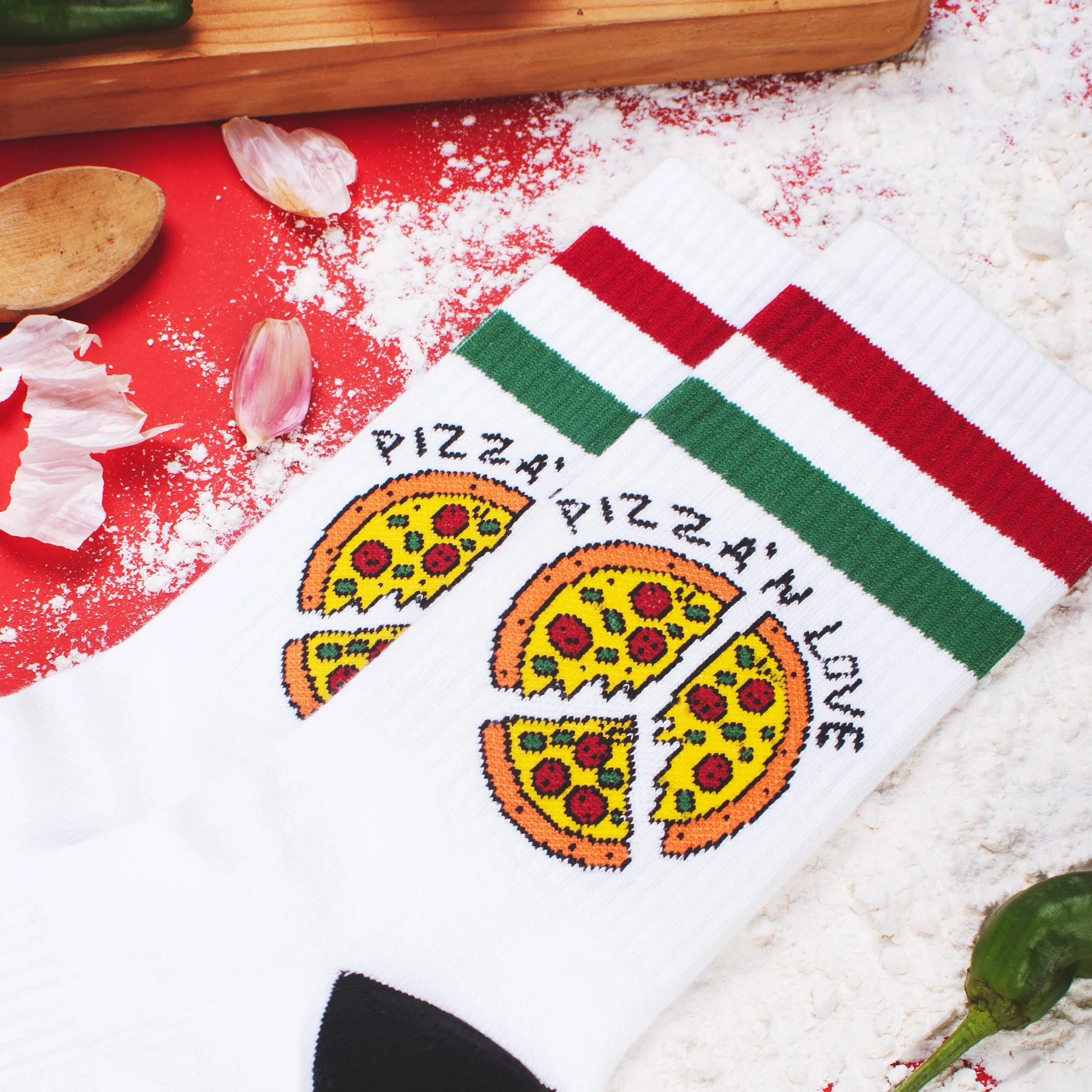 Pizza'n Love - Calze divertenti streetwear 8/8