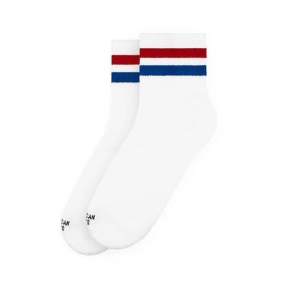 Delorean - Chaussettes de sport rétro basses à rayures
