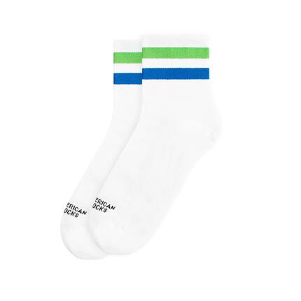 Convenience Mart - Chaussettes de sport rétro basses à rayures