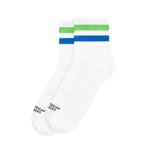 Convenience Mart - Chaussettes de sport rétro basses à rayures