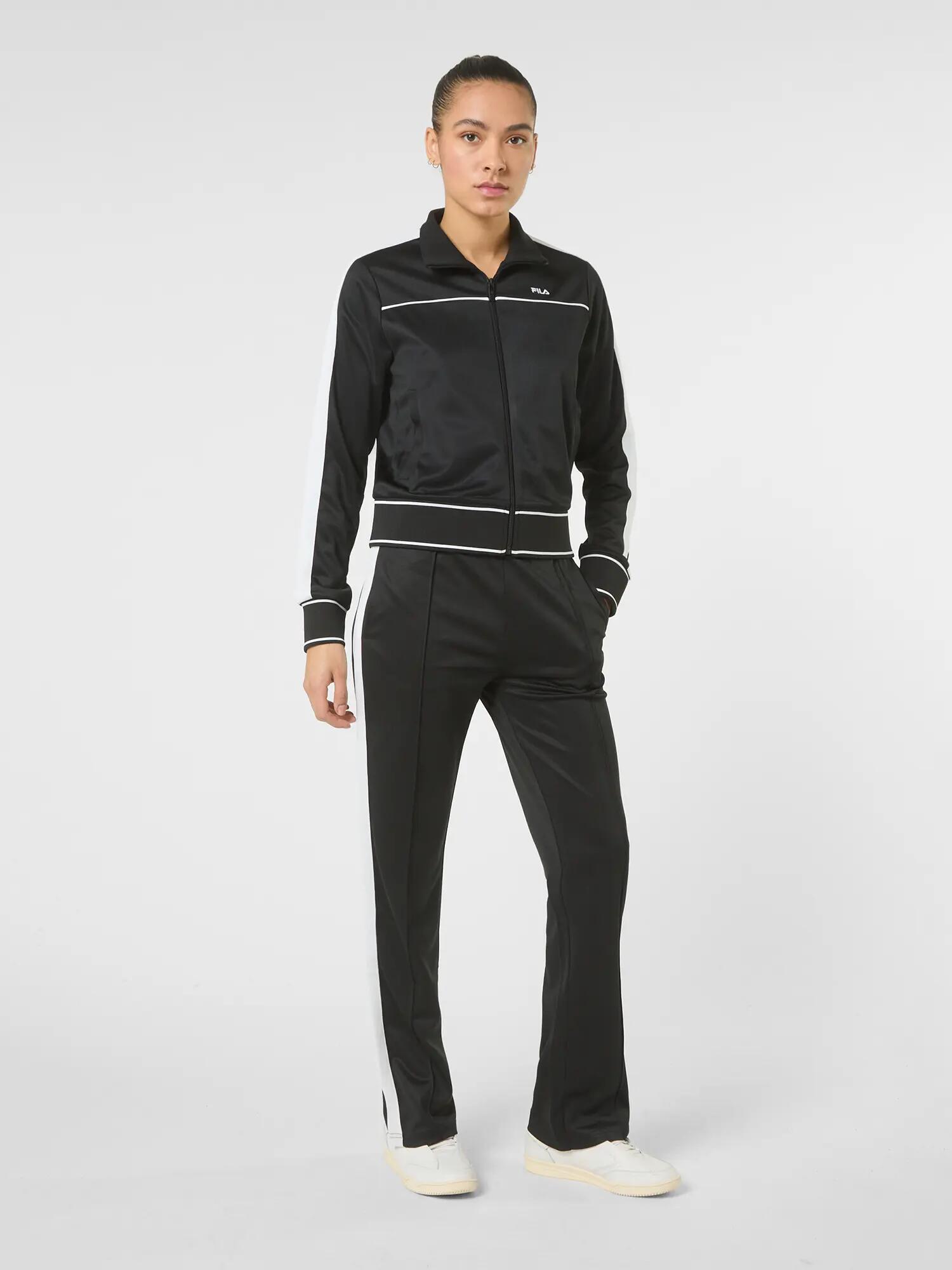 Pantaloni Tuta FILA Sagano Gamba Dritta Coulisse Tessuto Poliestere Nero L 7/7