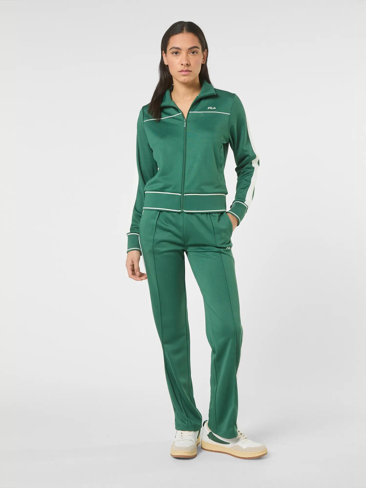 Damesjoggingbroek FILA Sagano Straight Taped Track Pants fit met tape 7/7