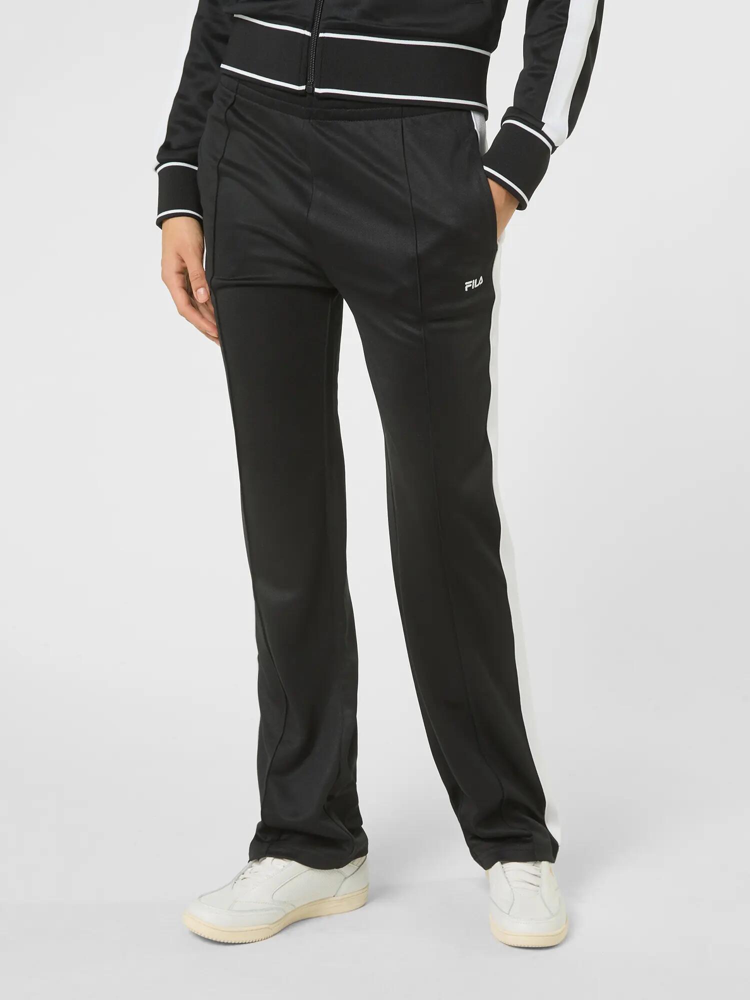 Pantaloni Tuta FILA Sagano Gamba Dritta Coulisse Tessuto Poliestere Nero L 6/7