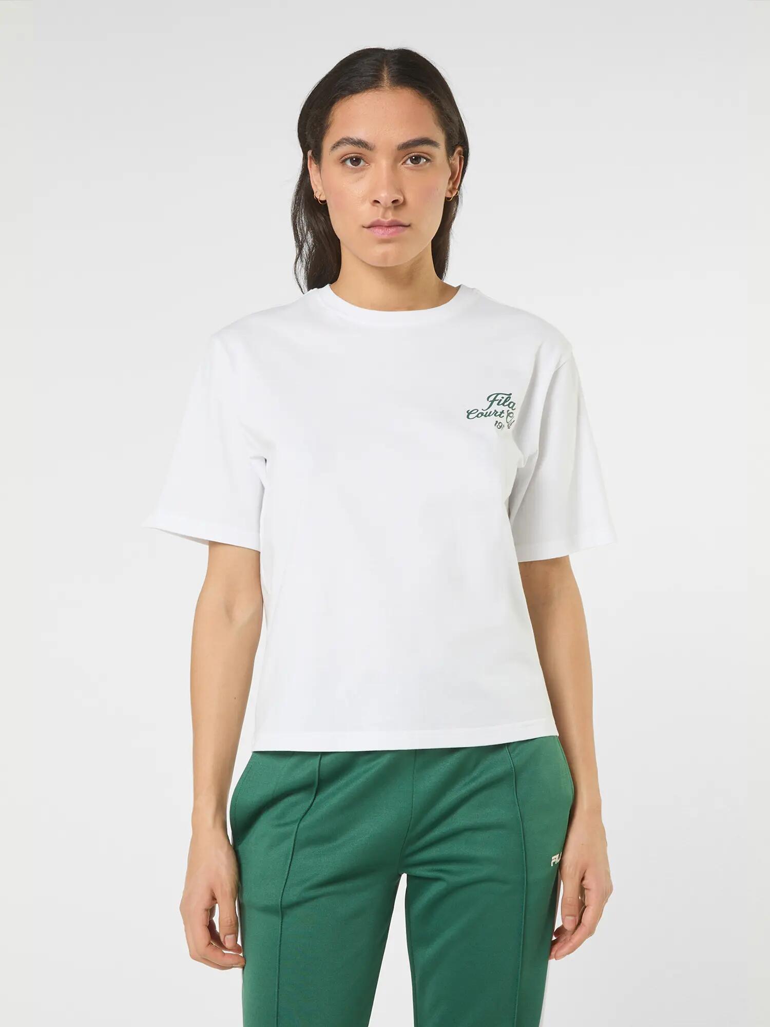 Dames T-shirt FILA Villa korte mouw 100% katoen 6/7