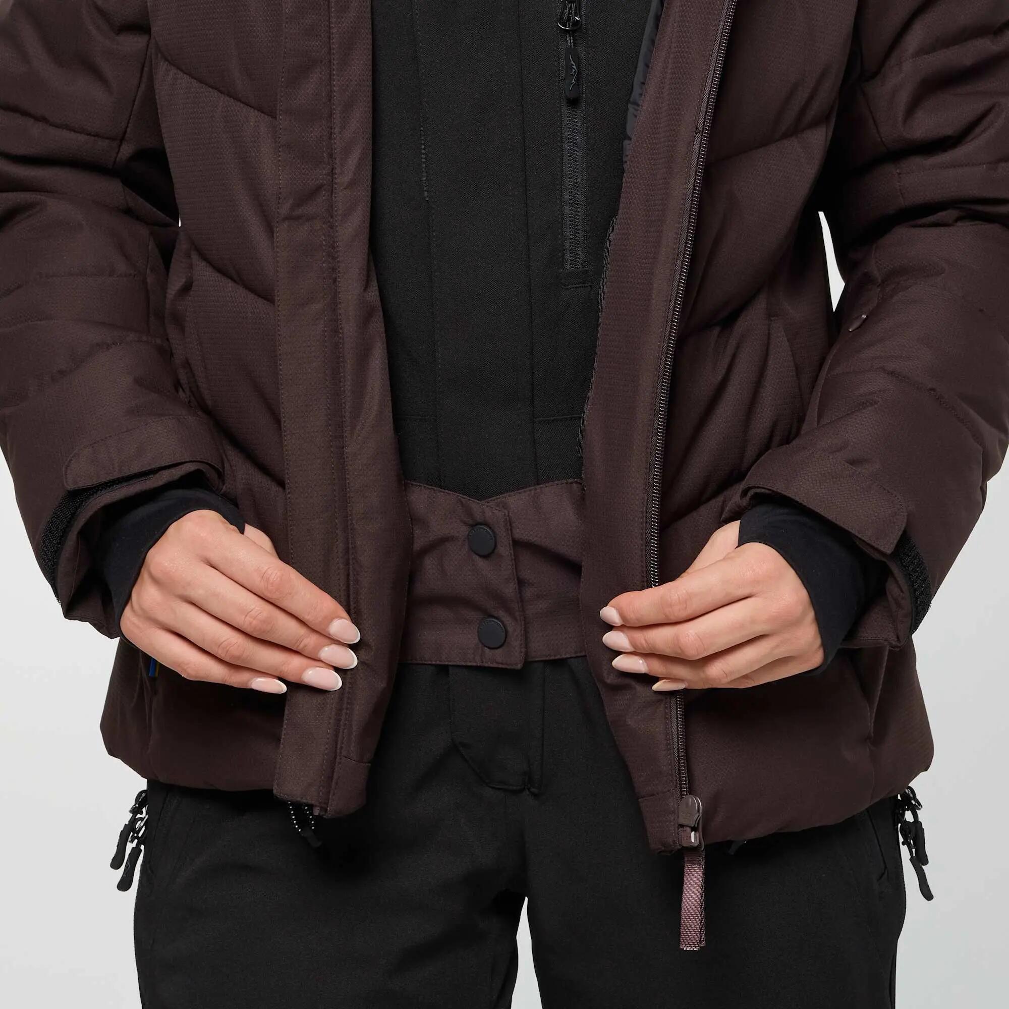 Veste de ski femme imperméable respirante Cervinia Puffer 9/11