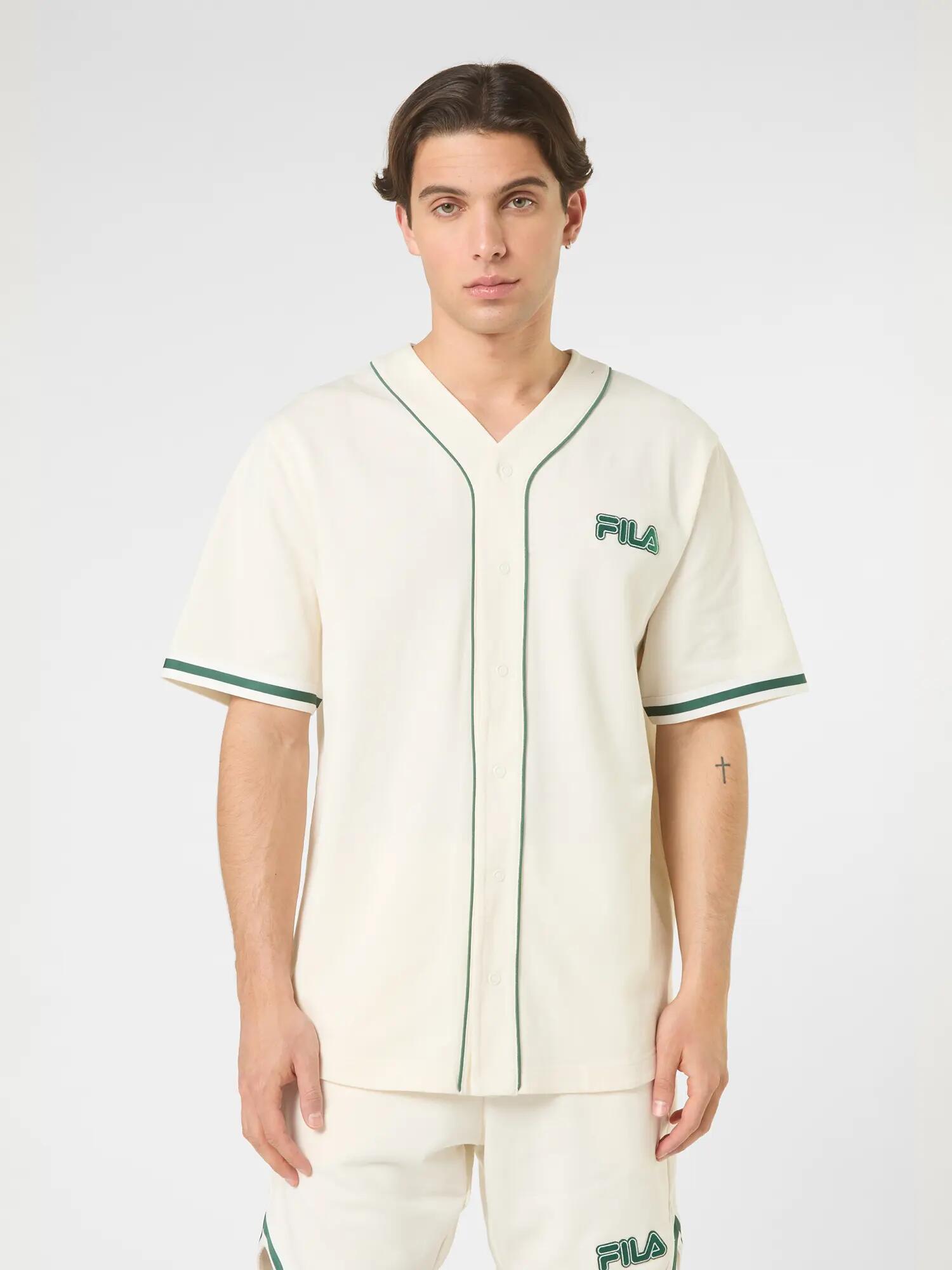 Heren T-shirt baseball-model 100% FILA Statuto katoen 6/7