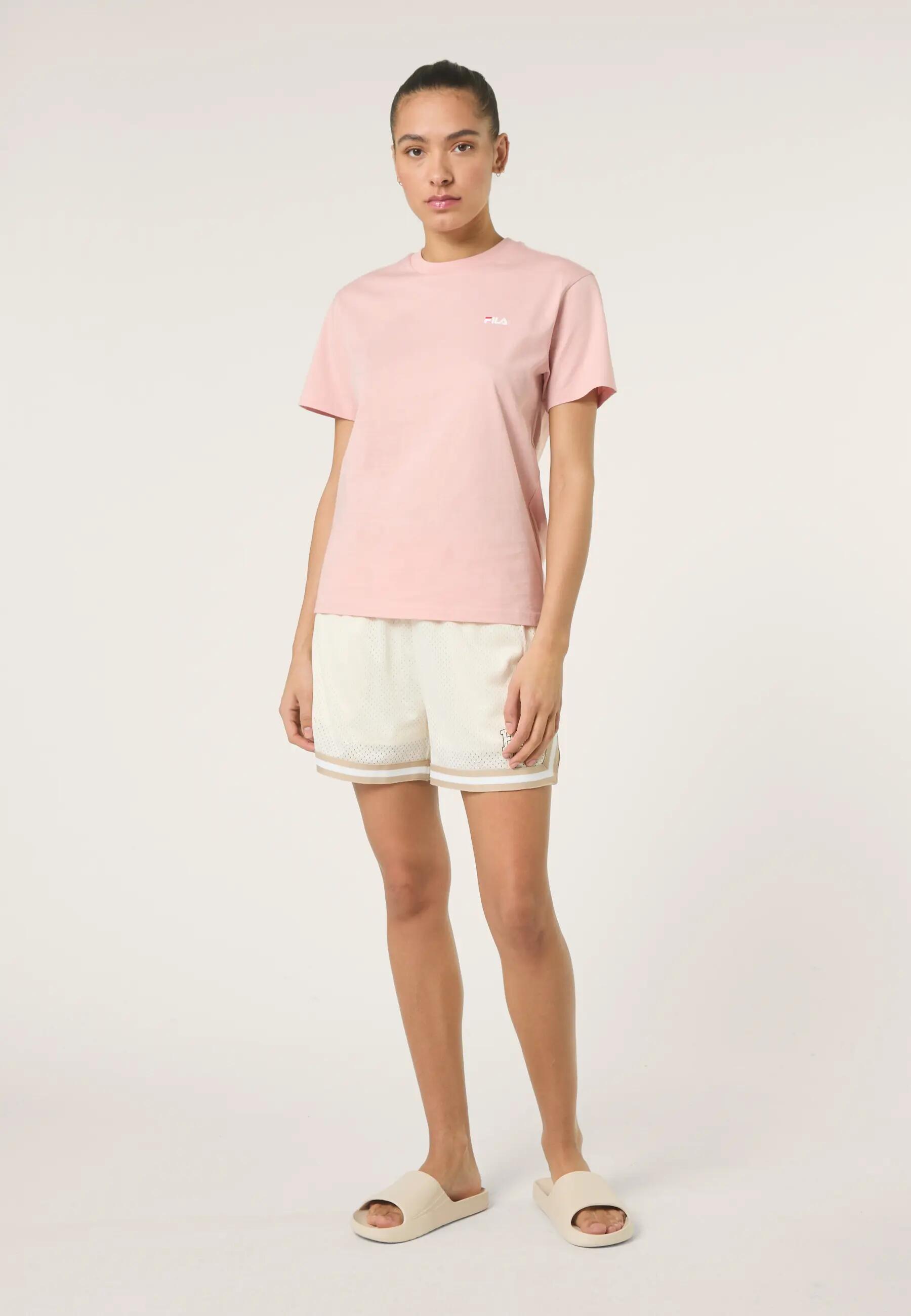 Fila Lignano dames-T-shirt lichtroze 7/7