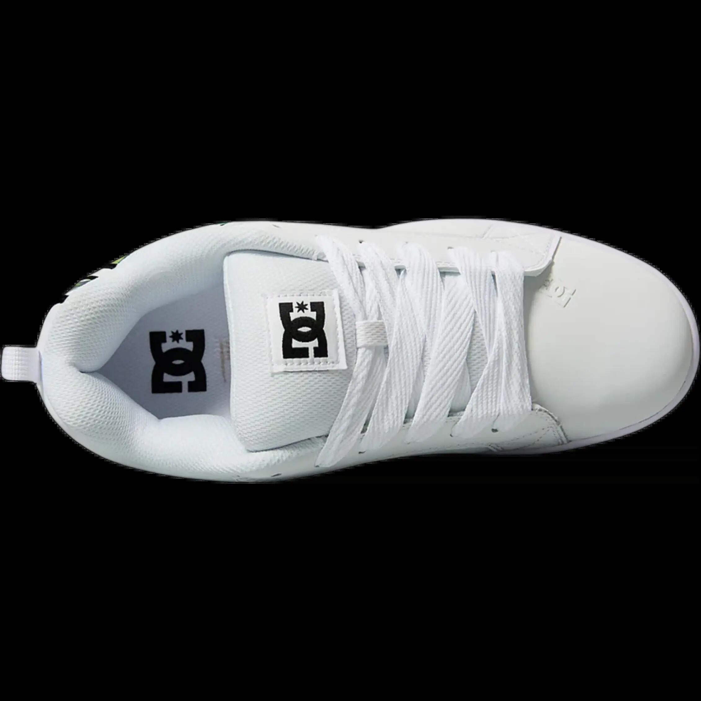 Zapatillas de skate DC Shoes Court Graffik Blanco 4/4