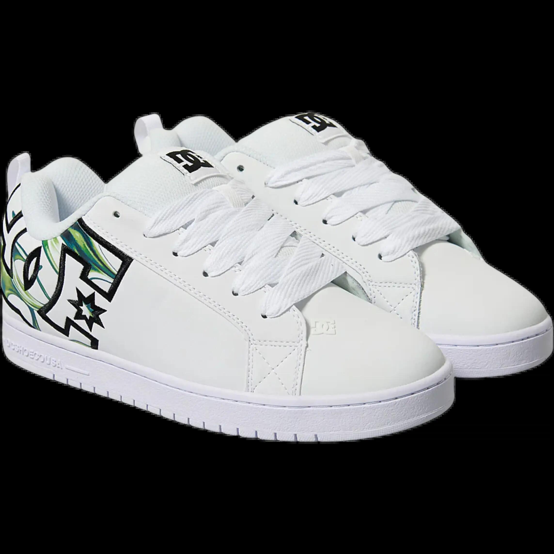 Zapatillas de skate DC Shoes Court Graffik Blanco 2/4