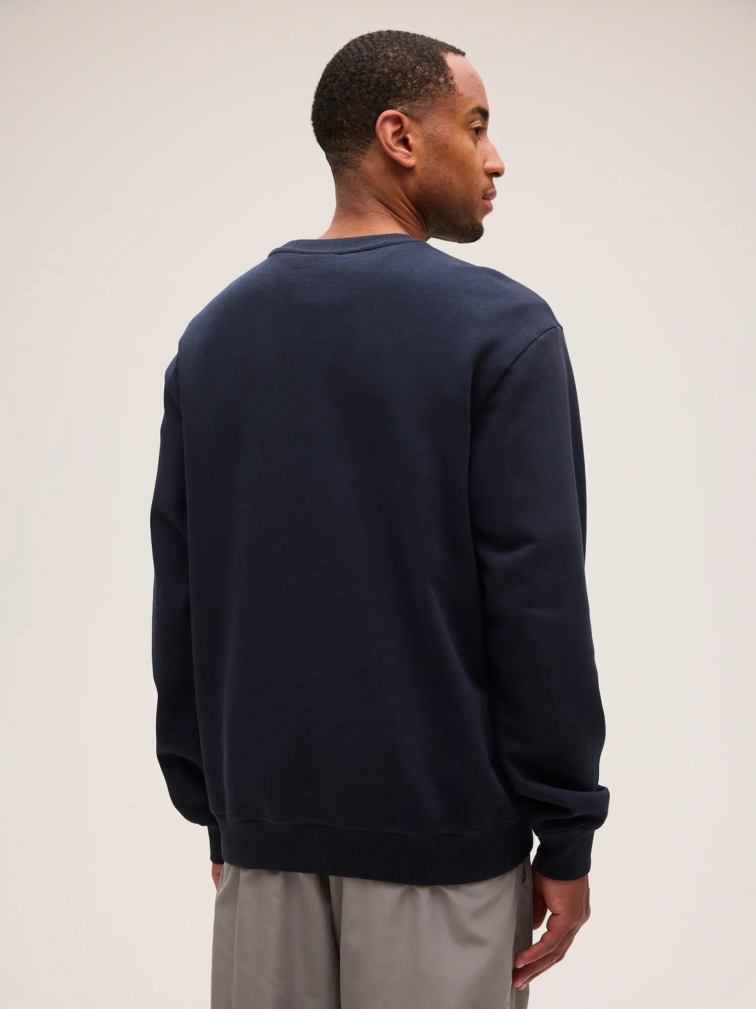 ANDALO relaxed graphic brushed sweatshirt 4/7