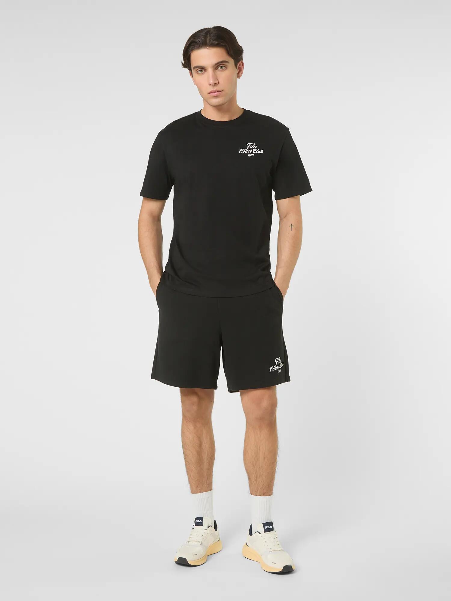 Camisetas FILA Villa Relaxed masculinas de gola redonda 100% algodão 7/7